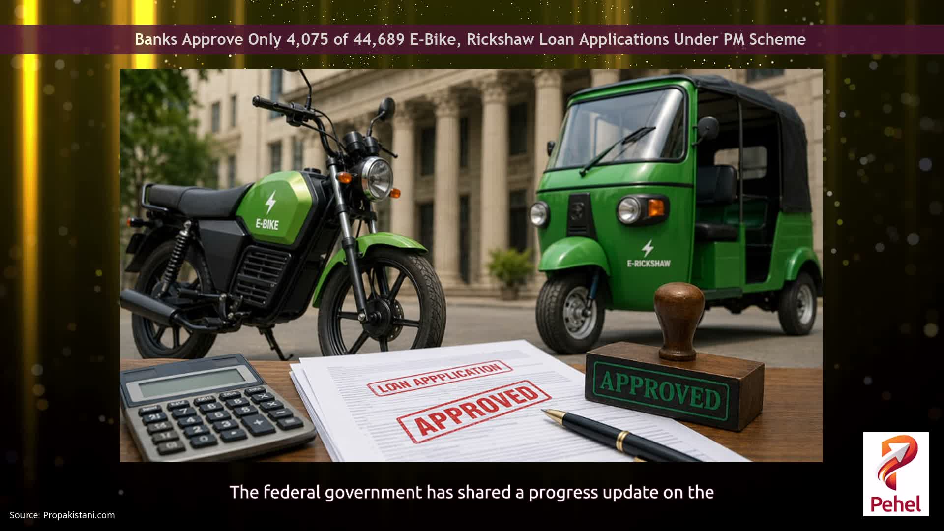 Banks Approve Only 4,075 of 44,689 E-Bike, Rickshaw Loan Applications Under PM Scheme