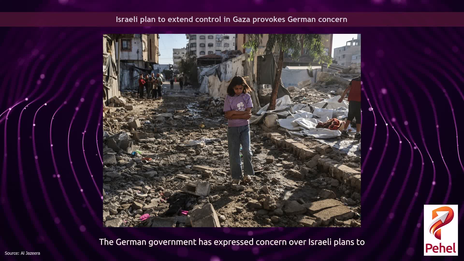 Israeli plan to extend control in Gaza provokes German concern