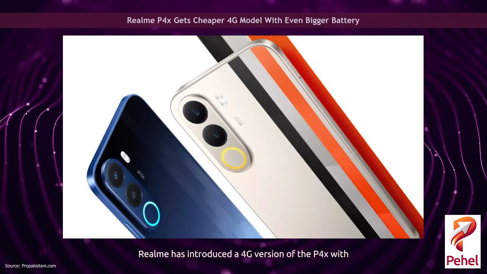 Realme P4x Gets Cheaper 4G Model With Even Bigger Battery