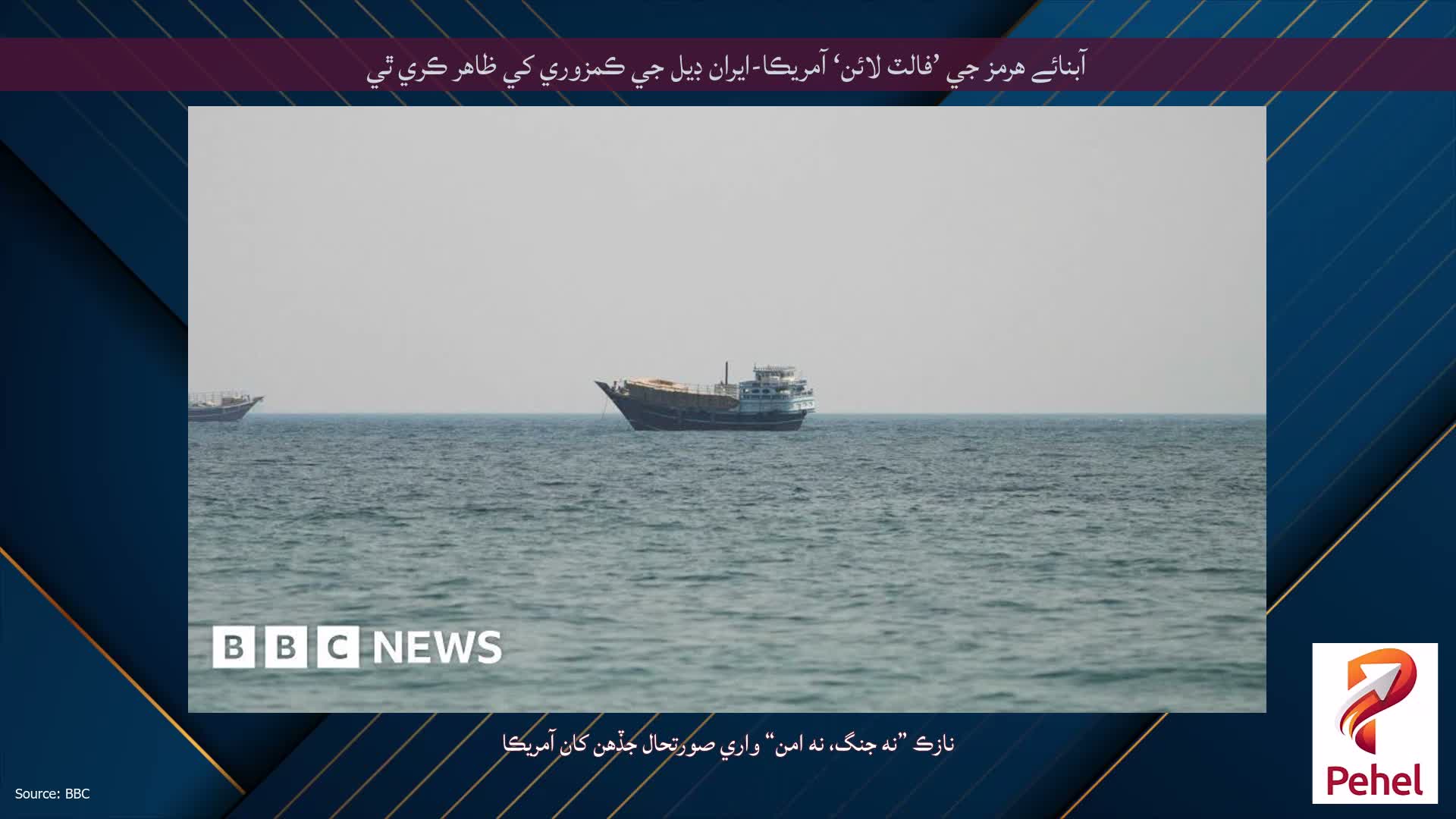 آبنائے هرمز جي ’فالٽ لائن‘ آمريڪا-ايران ڊيل جي ڪمزوري کي ظاهر ڪري ٿي
