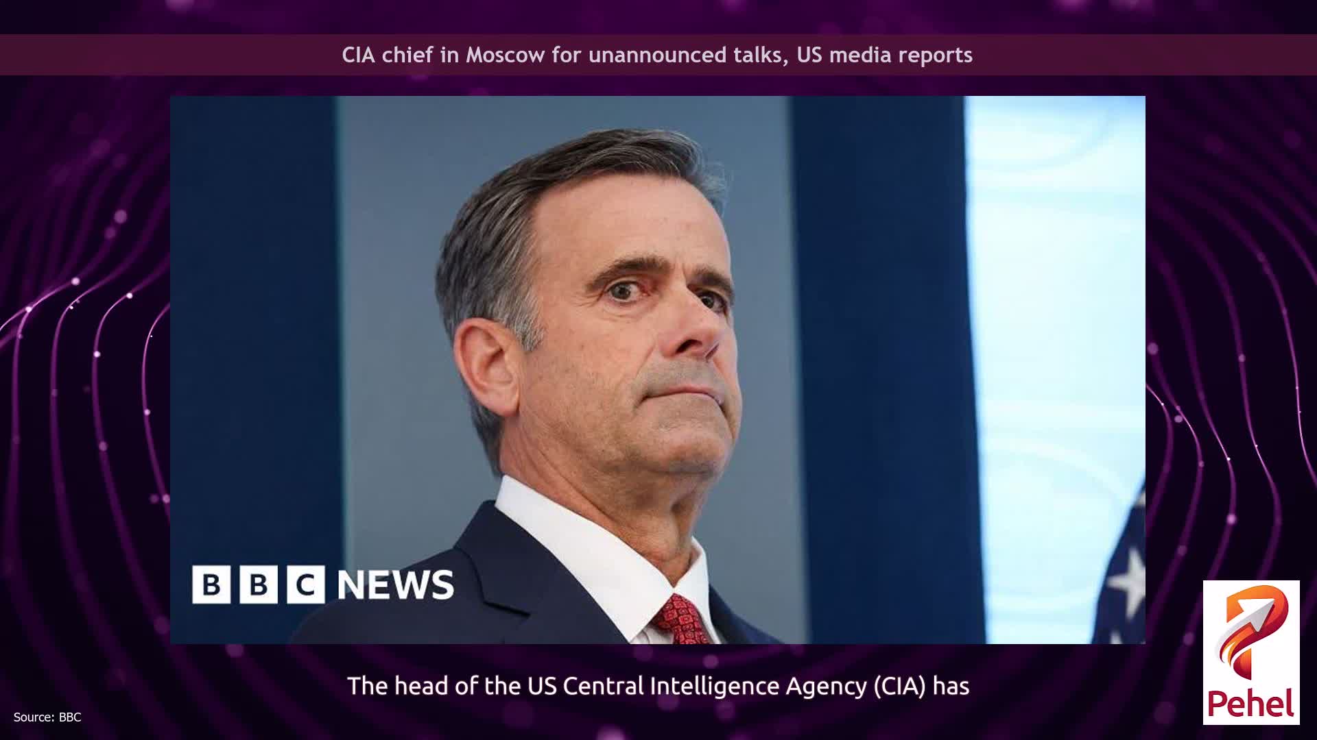 CIA chief in Moscow for unannounced talks, US media reports