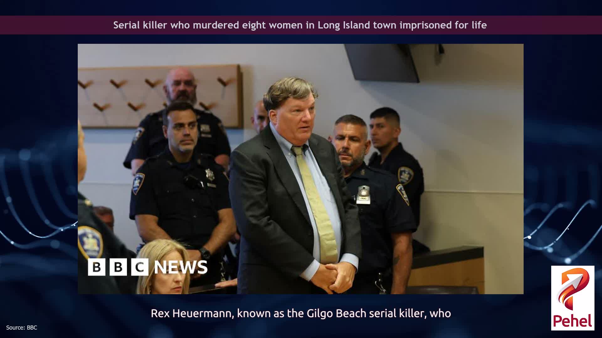 Serial killer who murdered eight women in Long Island town imprisoned for life