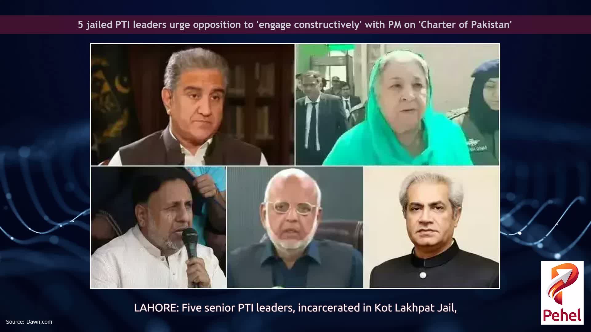 5 jailed PTI leaders urge opposition to 'engage constructively' with PM on 'Charter of Pakistan'