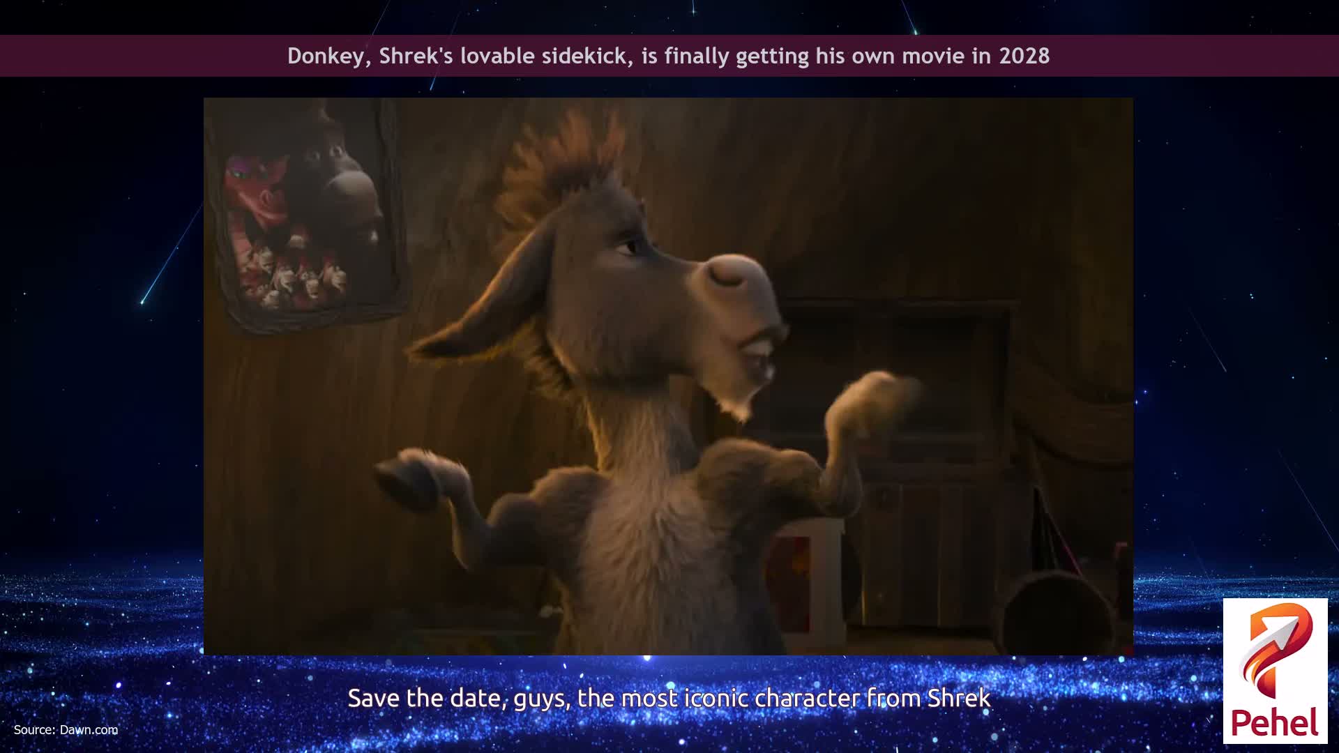 Donkey, Shrek's lovable sidekick, is finally getting his own movie in 2028