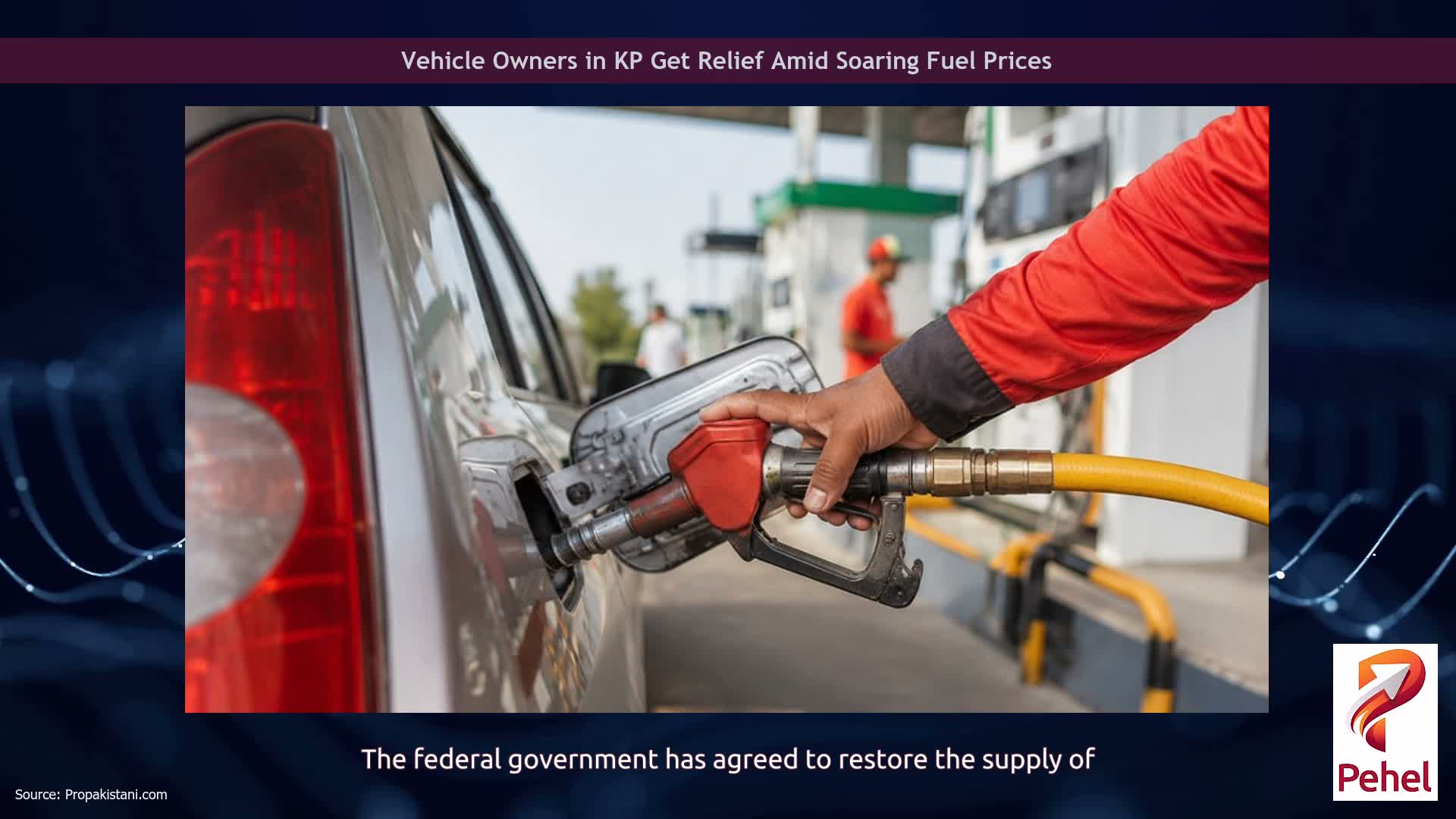 Vehicle Owners in KP Get Relief Amid Soaring Fuel Prices