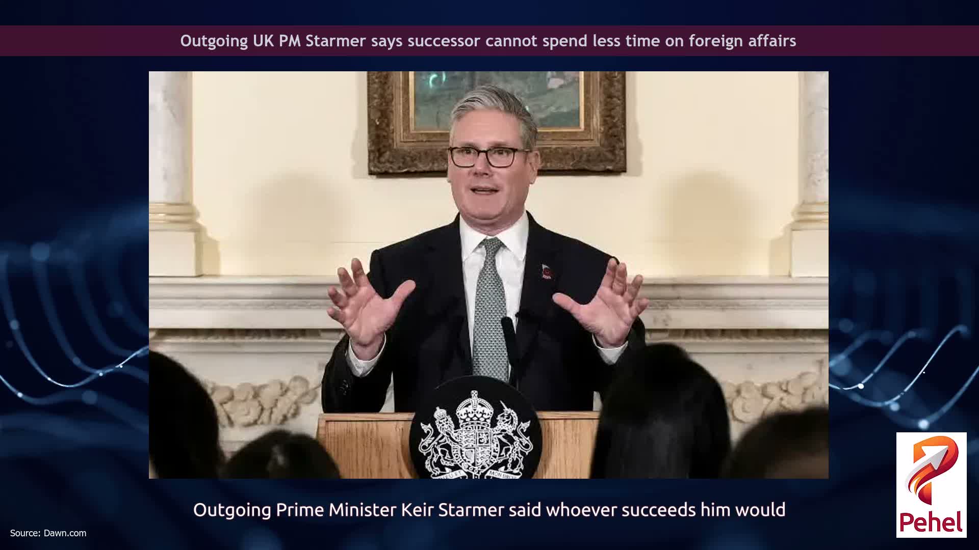 Outgoing UK PM Starmer says successor cannot spend less time on foreign affairs