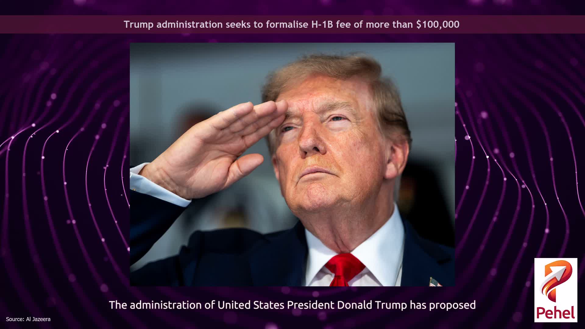 Trump administration seeks to formalise H-1B fee of more than $100,000