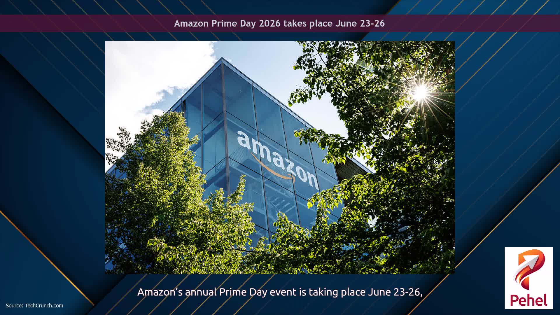 Amazon Prime Day 2026 takes place June 23-26