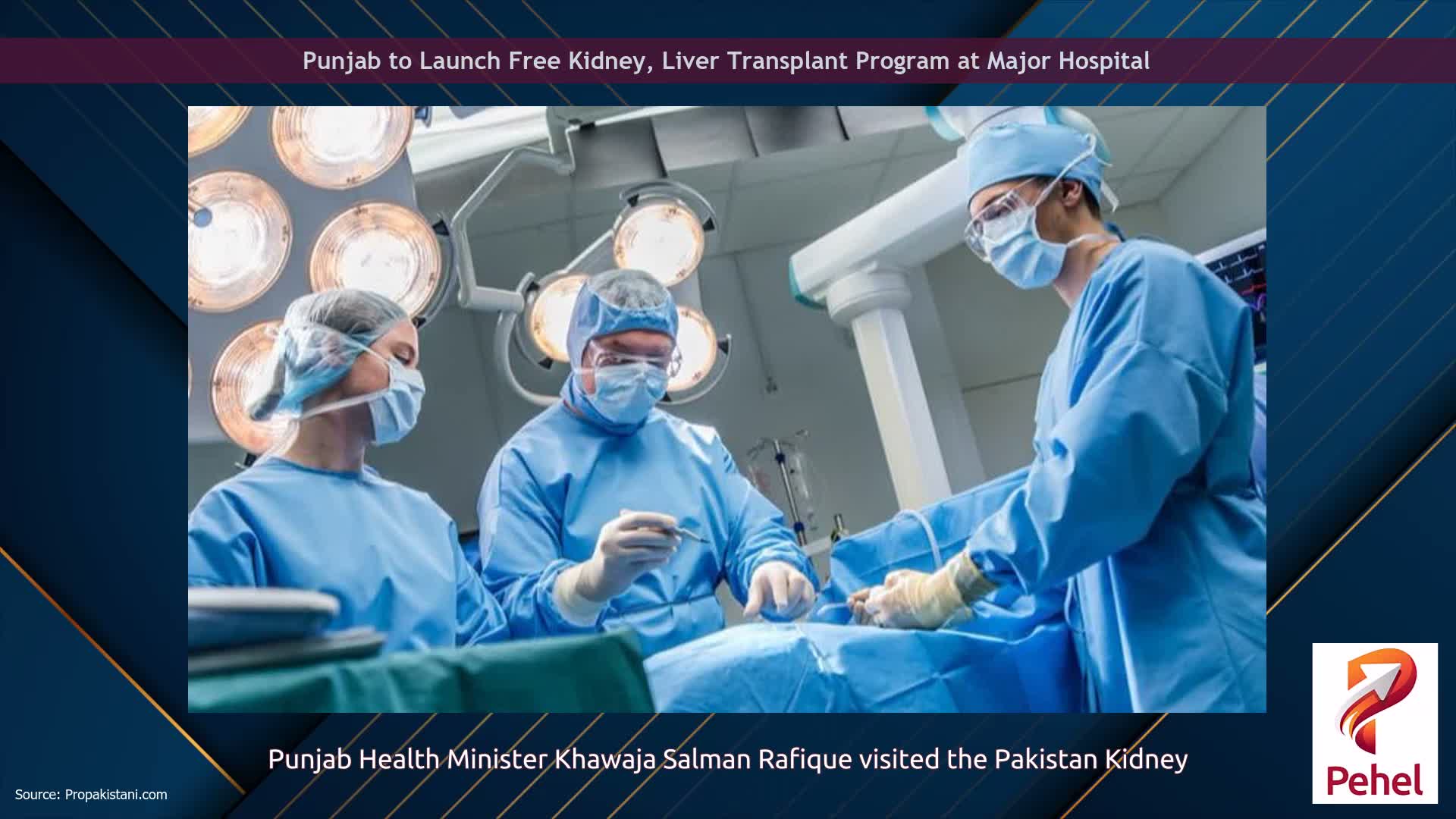 Punjab to Launch Free Kidney, Liver Transplant Program at Major Hospital