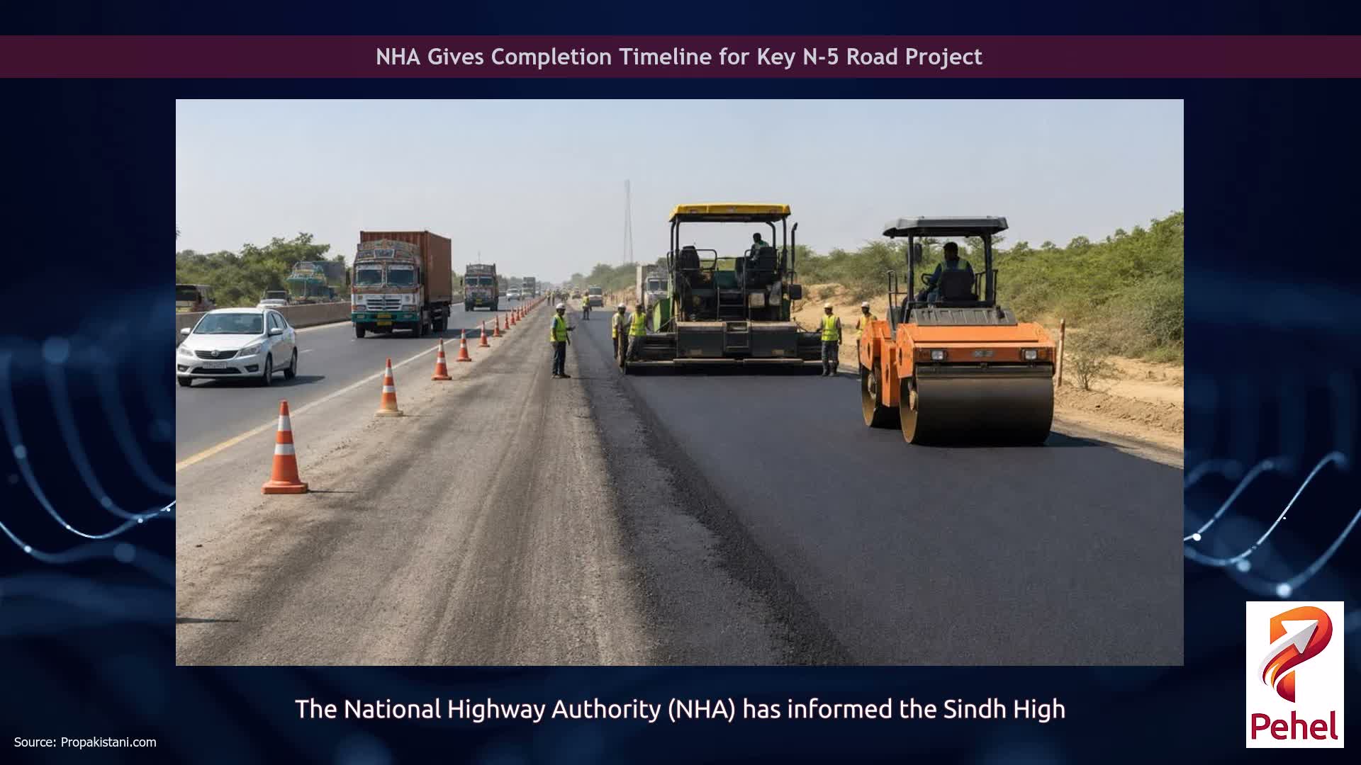 NHA Gives Completion Timeline for Key N-5 Road Project