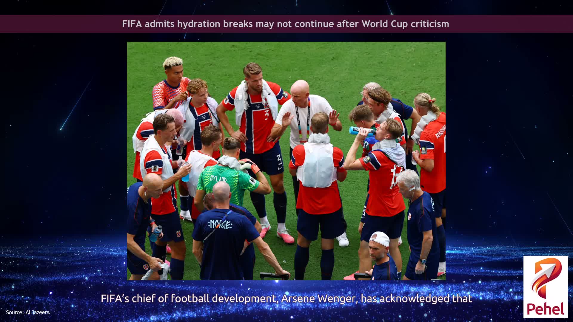 FIFA admits hydration breaks may not continue after World Cup criticism