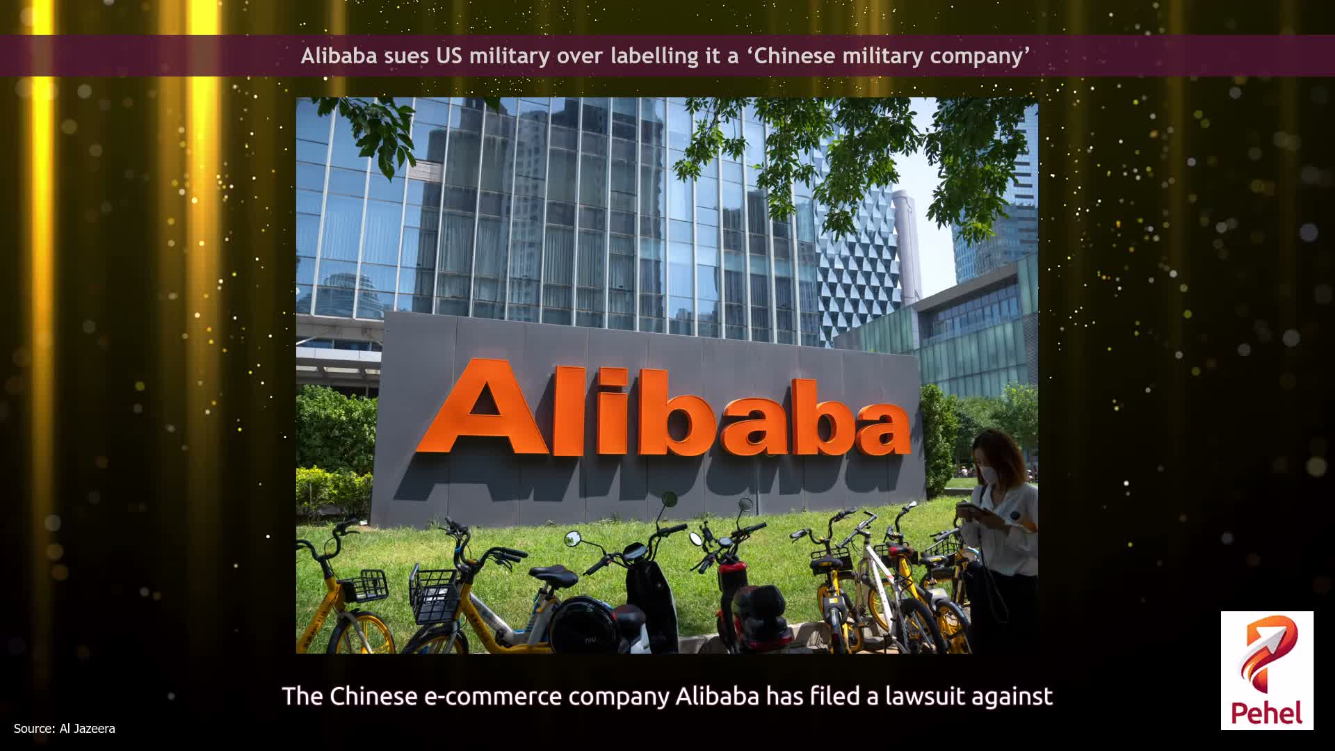 Alibaba sues US military over labelling it a ‘Chinese military company’