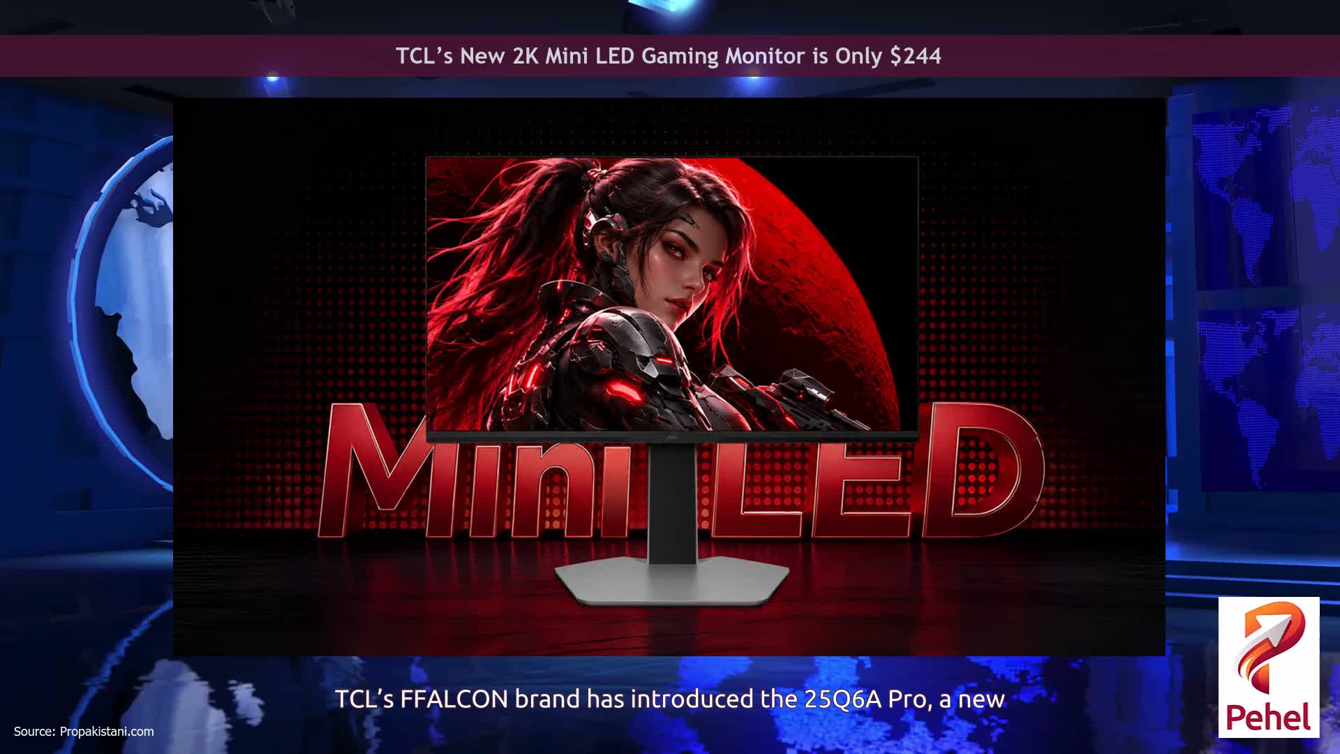 TCL’s New 2K Mini LED Gaming Monitor is Only $244