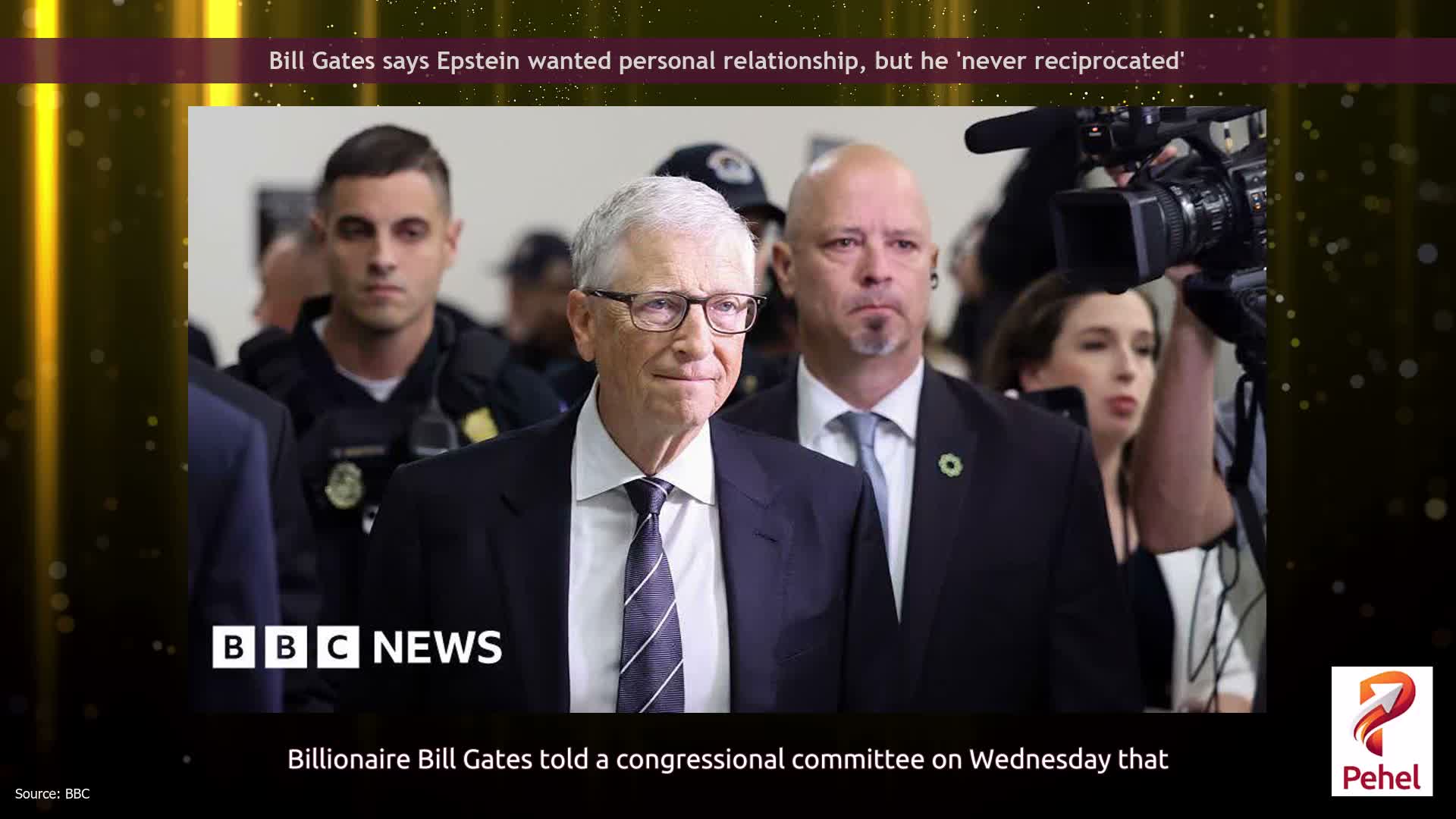 Bill Gates says Epstein wanted personal relationship, but he 'never reciprocated'