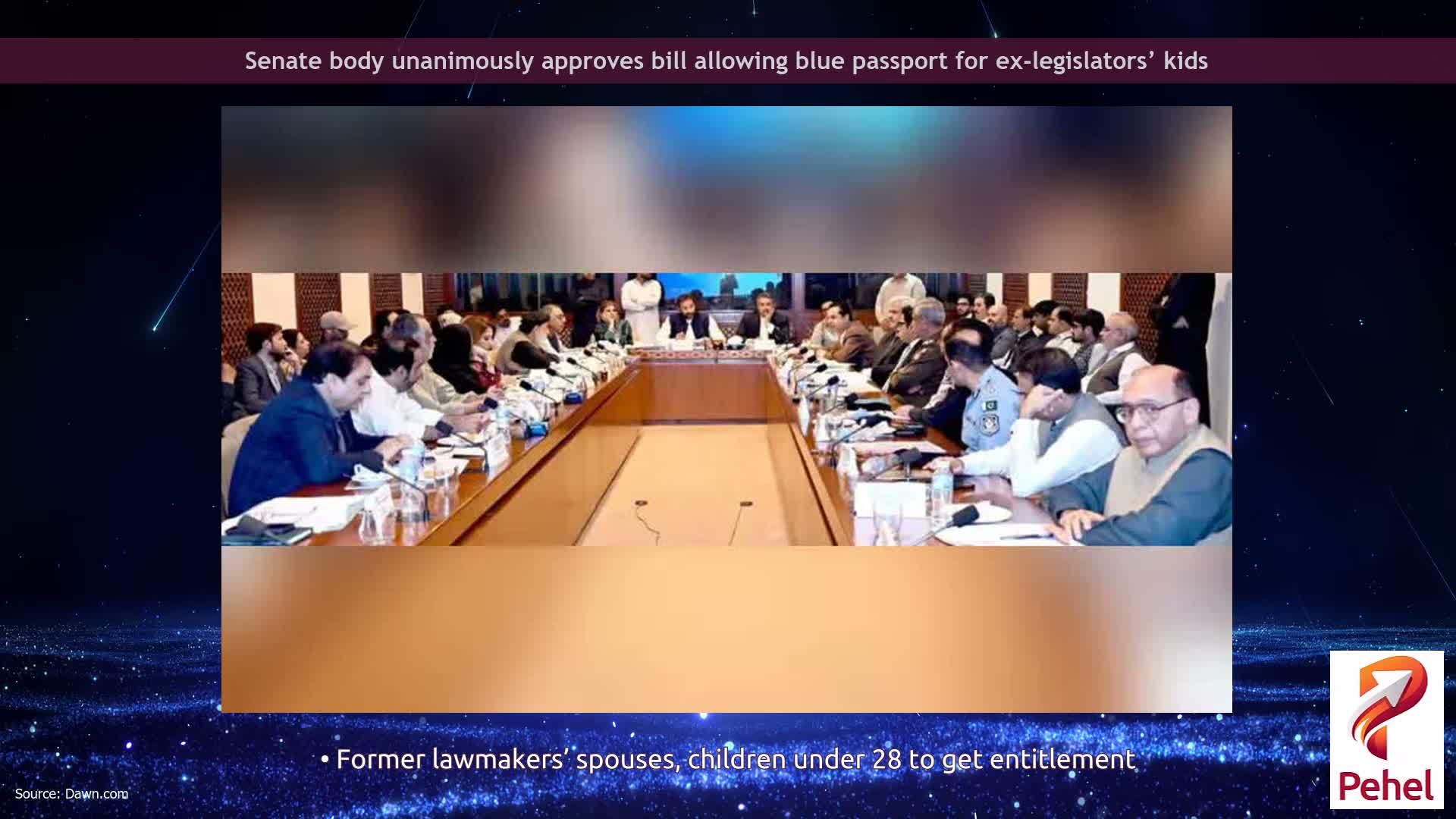 Senate body unanimously approves bill allowing blue passport for ex-legislators’ kids