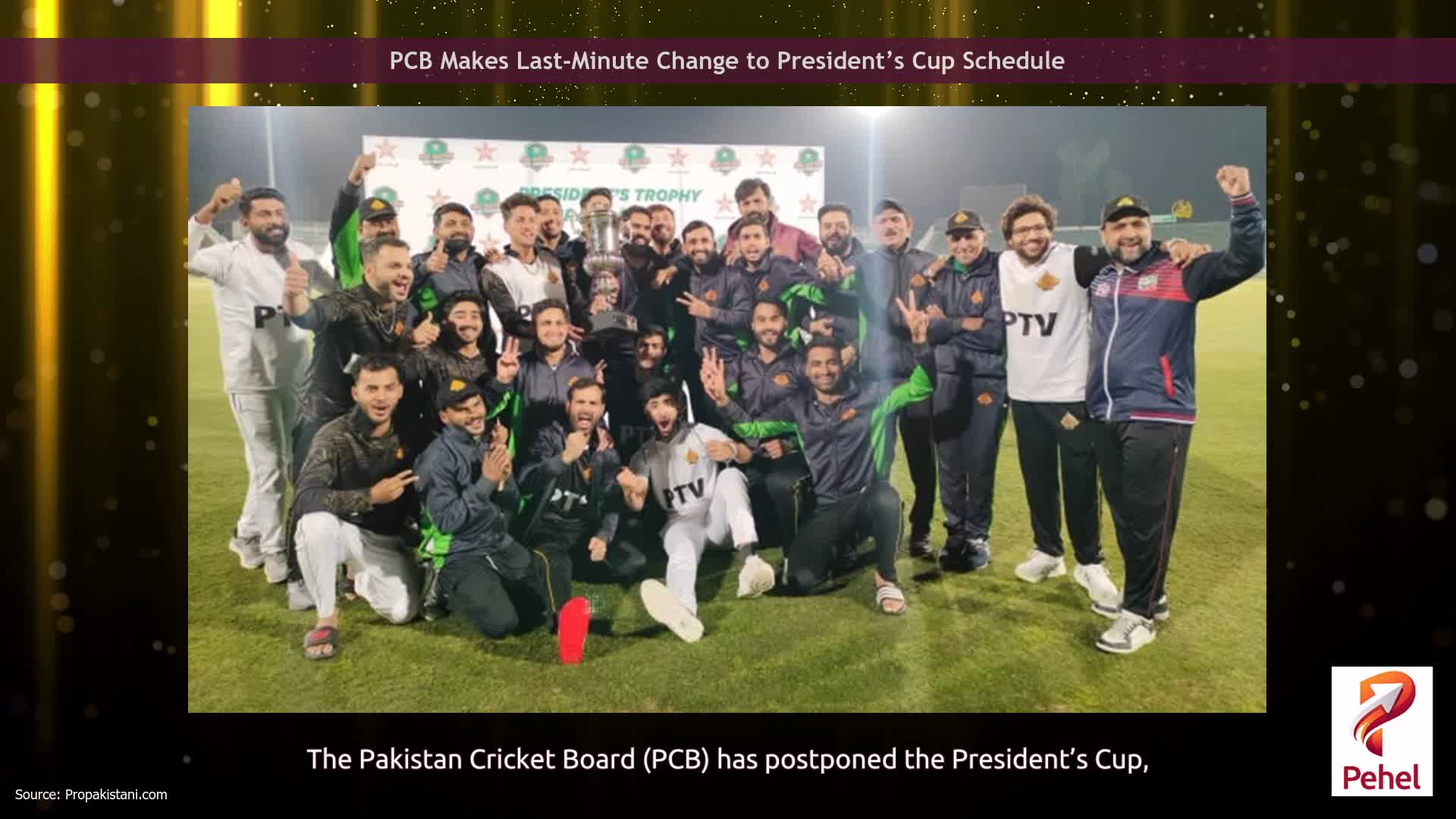 PCB Makes Last-Minute Change to President’s Cup Schedule