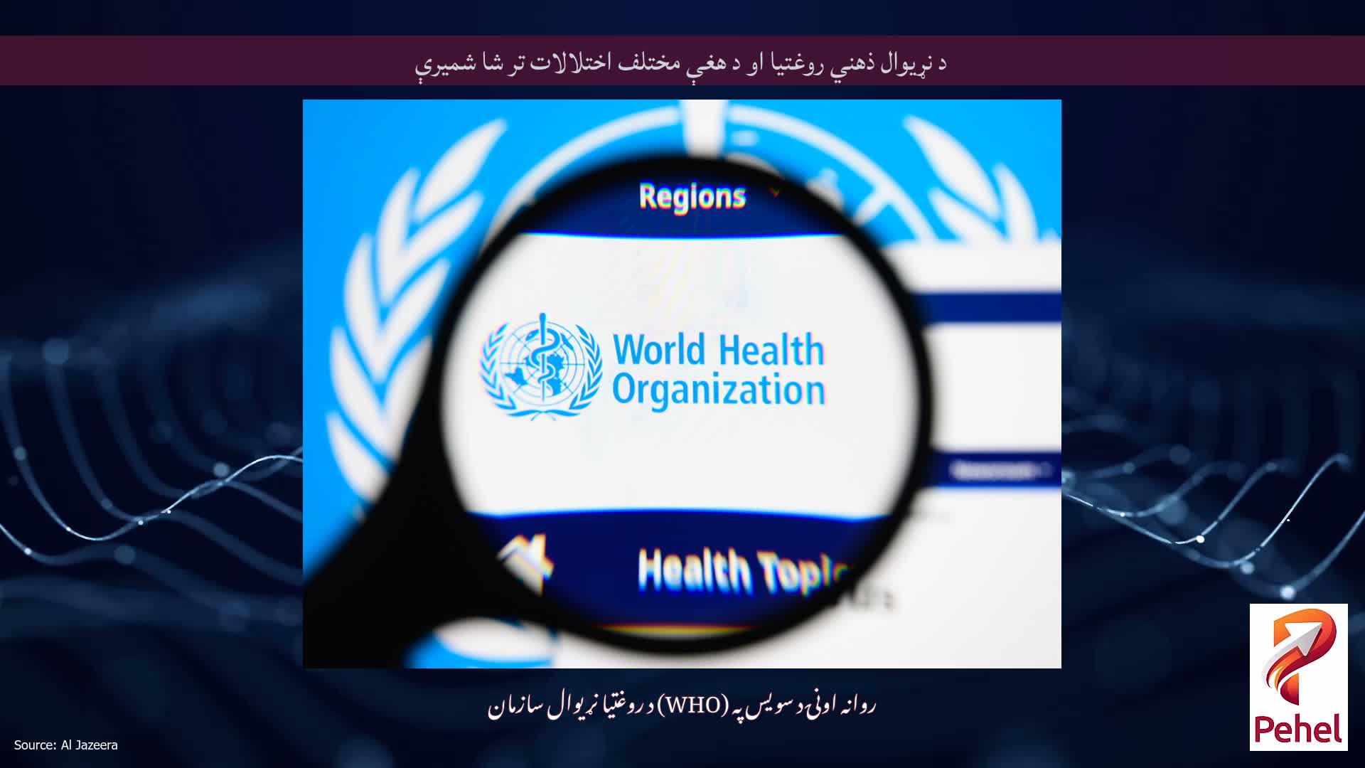 د نړیوال ذهني روغتیا او د هغې مختلف اختلالات تر شا شمیرې