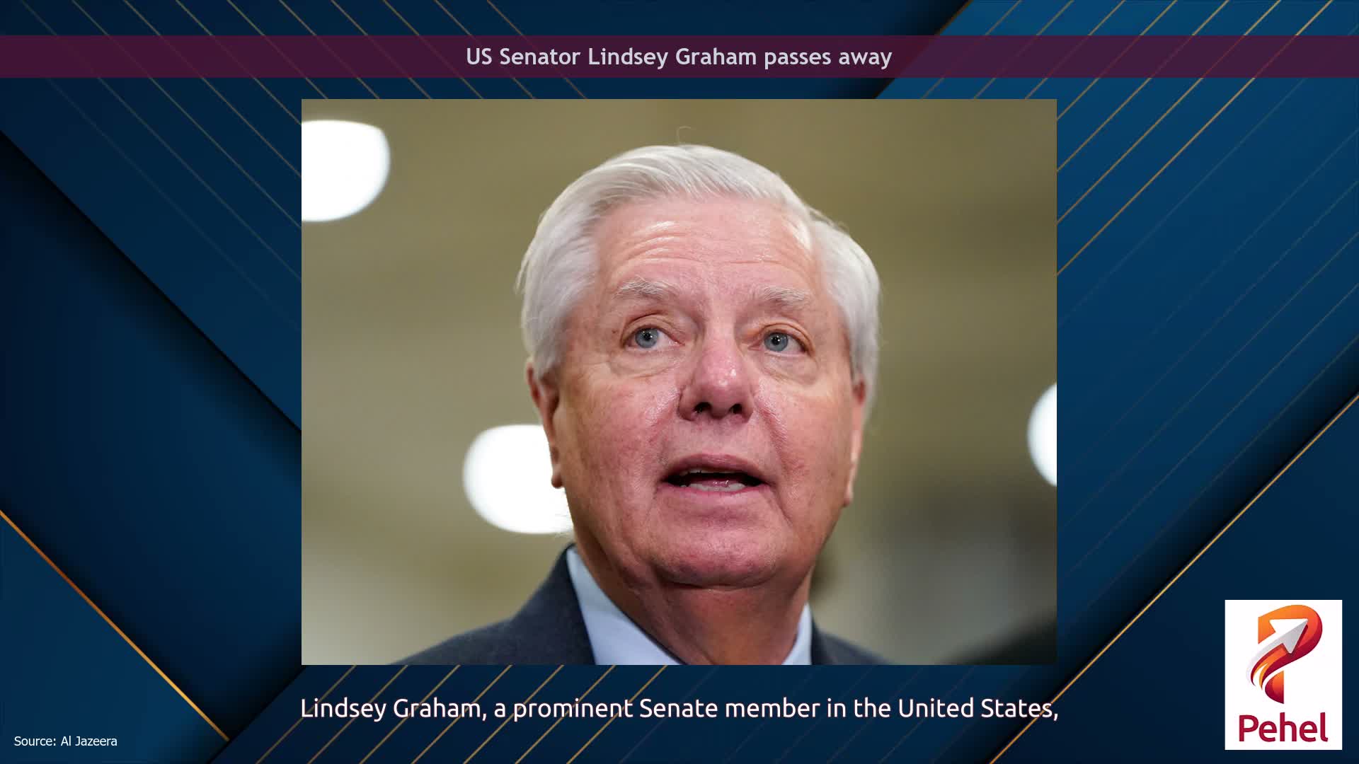 US Senator Lindsey Graham passes away