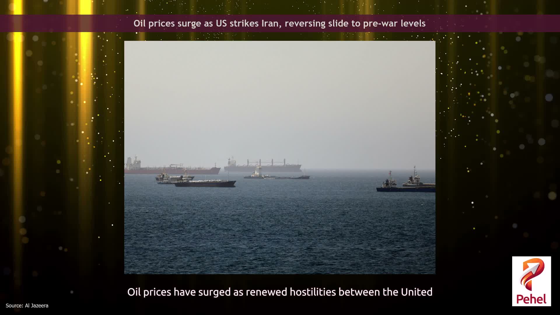 Oil prices surge as US strikes Iran, reversing slide to pre-war levels