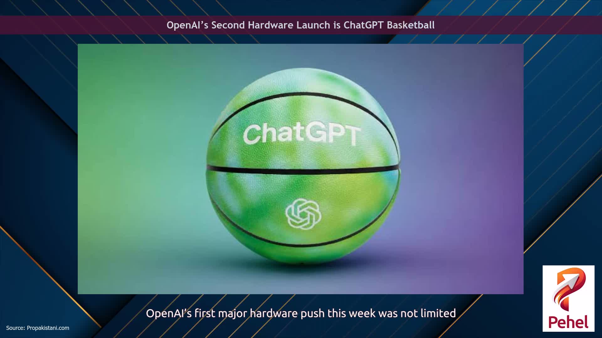 OpenAI’s Second Hardware Launch is ChatGPT Basketball