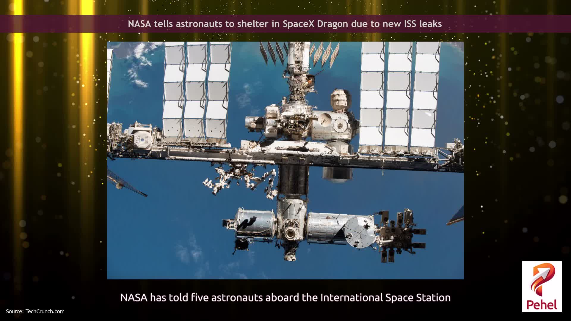 NASA tells astronauts to shelter in SpaceX Dragon due to new ISS leaks