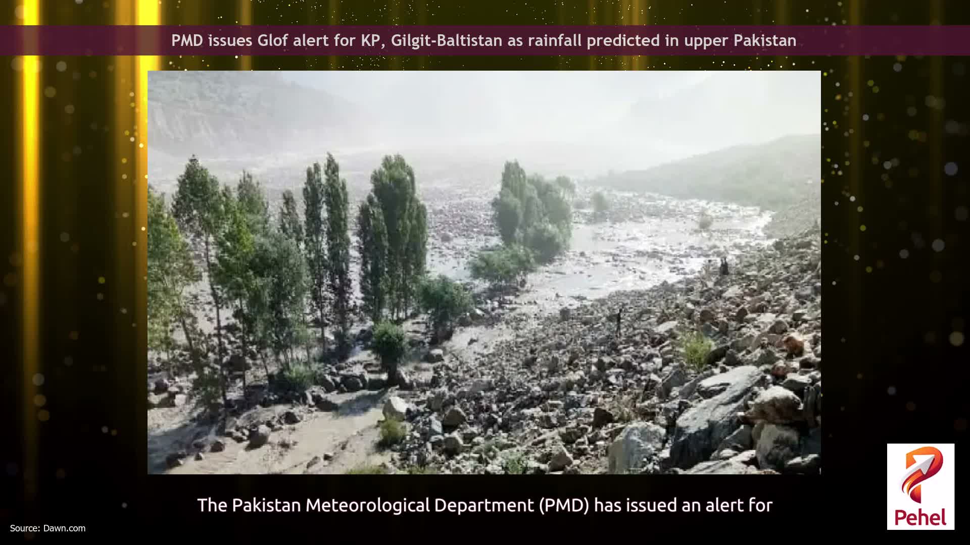 PMD issues Glof alert for KP, Gilgit-Baltistan as rainfall predicted in upper Pakistan