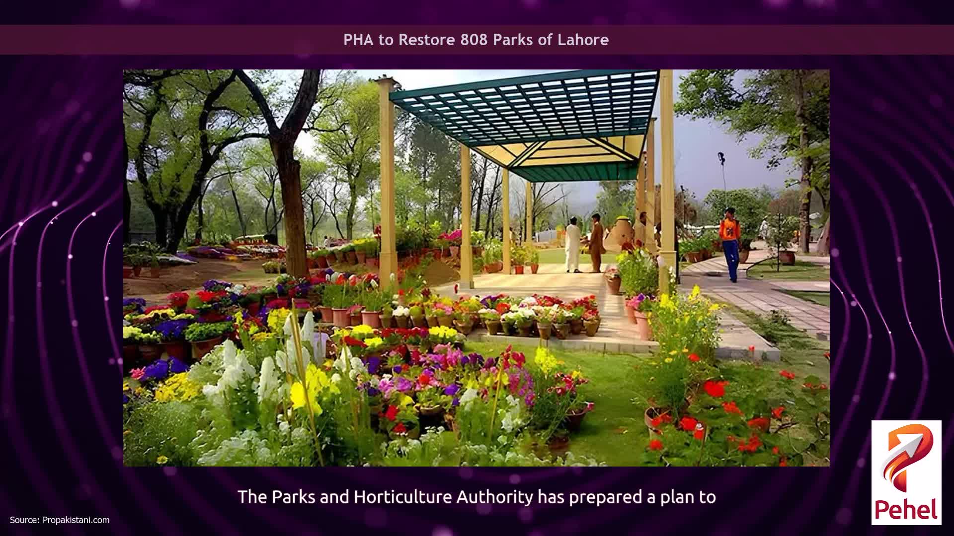 PHA to Restore 808 Parks of Lahore
