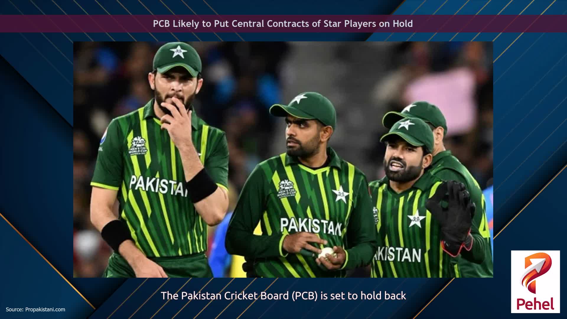 PCB Likely to Put Central Contracts of Star Players on Hold