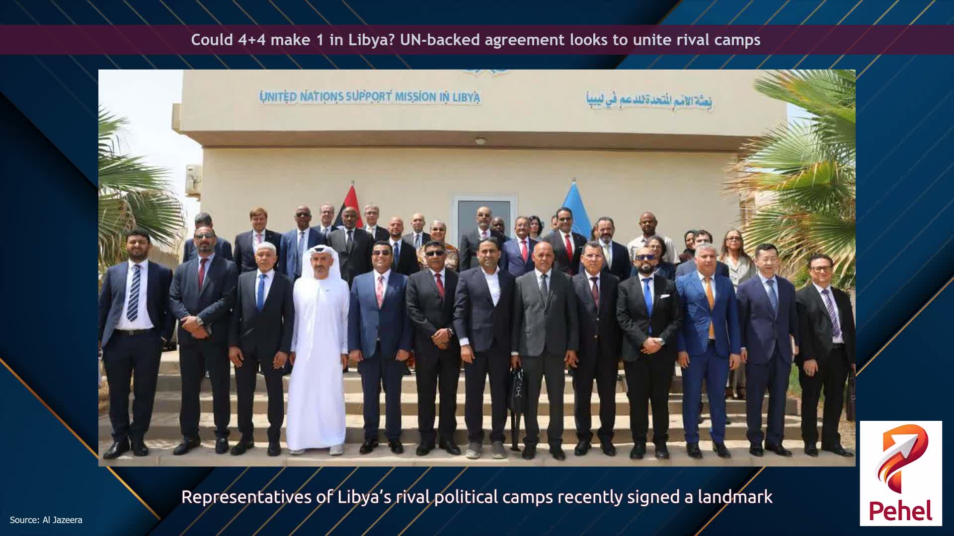 Could 4+4 make 1 in Libya? UN-backed agreement looks to unite rival camps