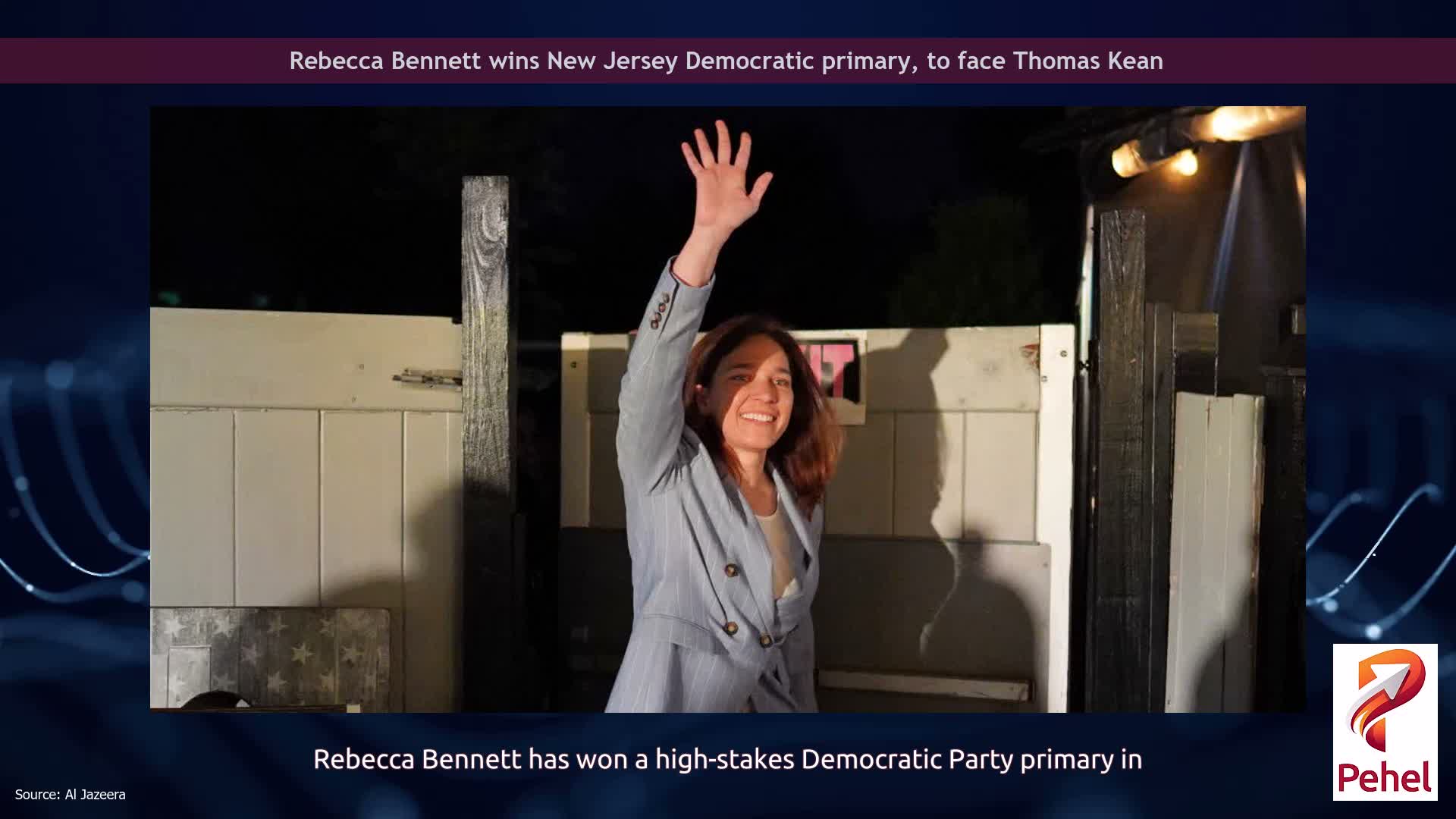 Rebecca Bennett wins New Jersey Democratic primary, to face Thomas Kean