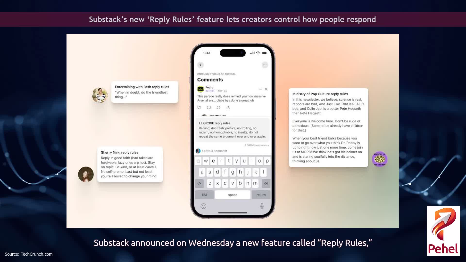 Substack’s new ‘Reply Rules’ feature lets creators control how people respond
