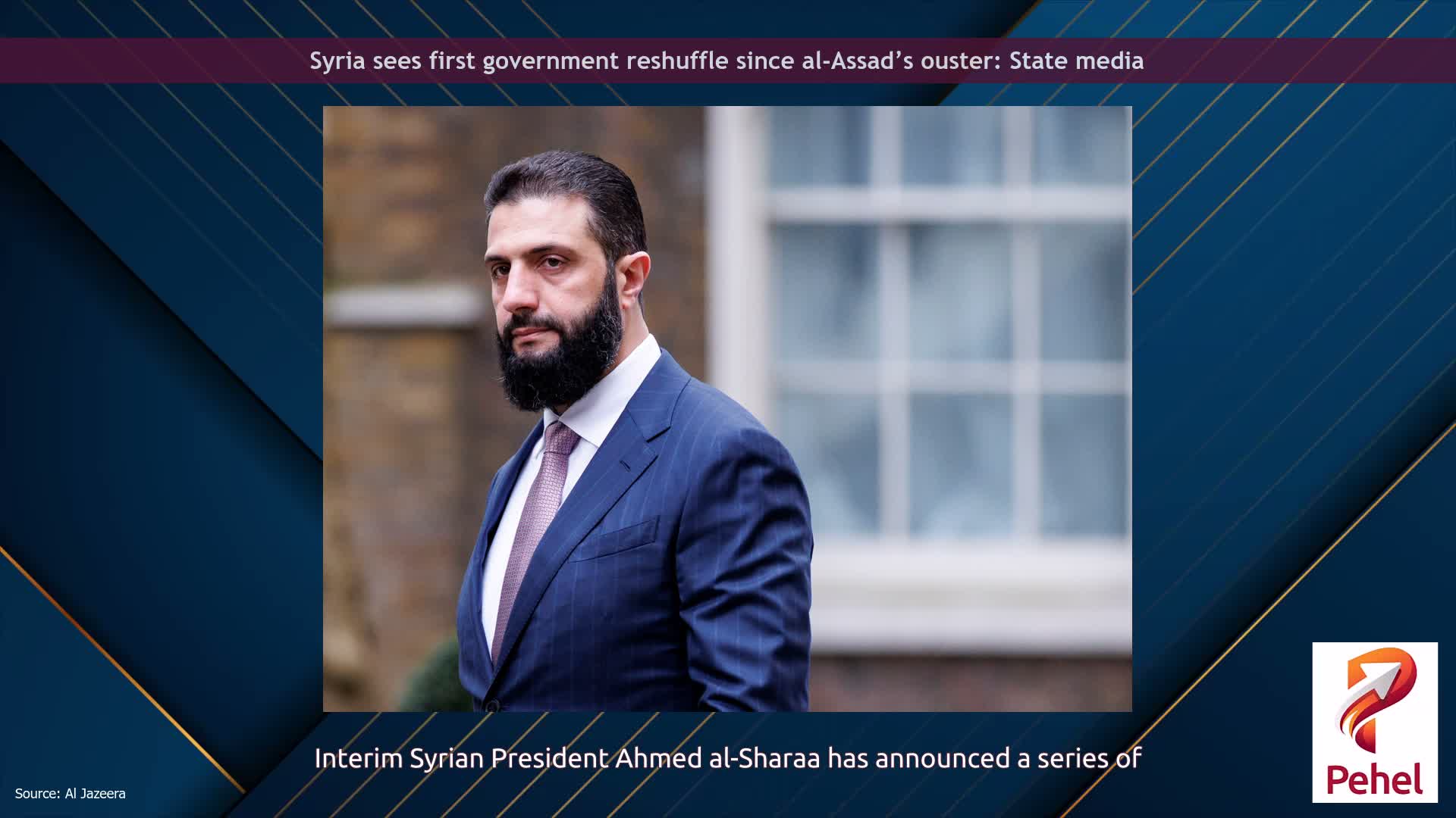Syria sees first government reshuffle since al-Assad’s ouster: State media