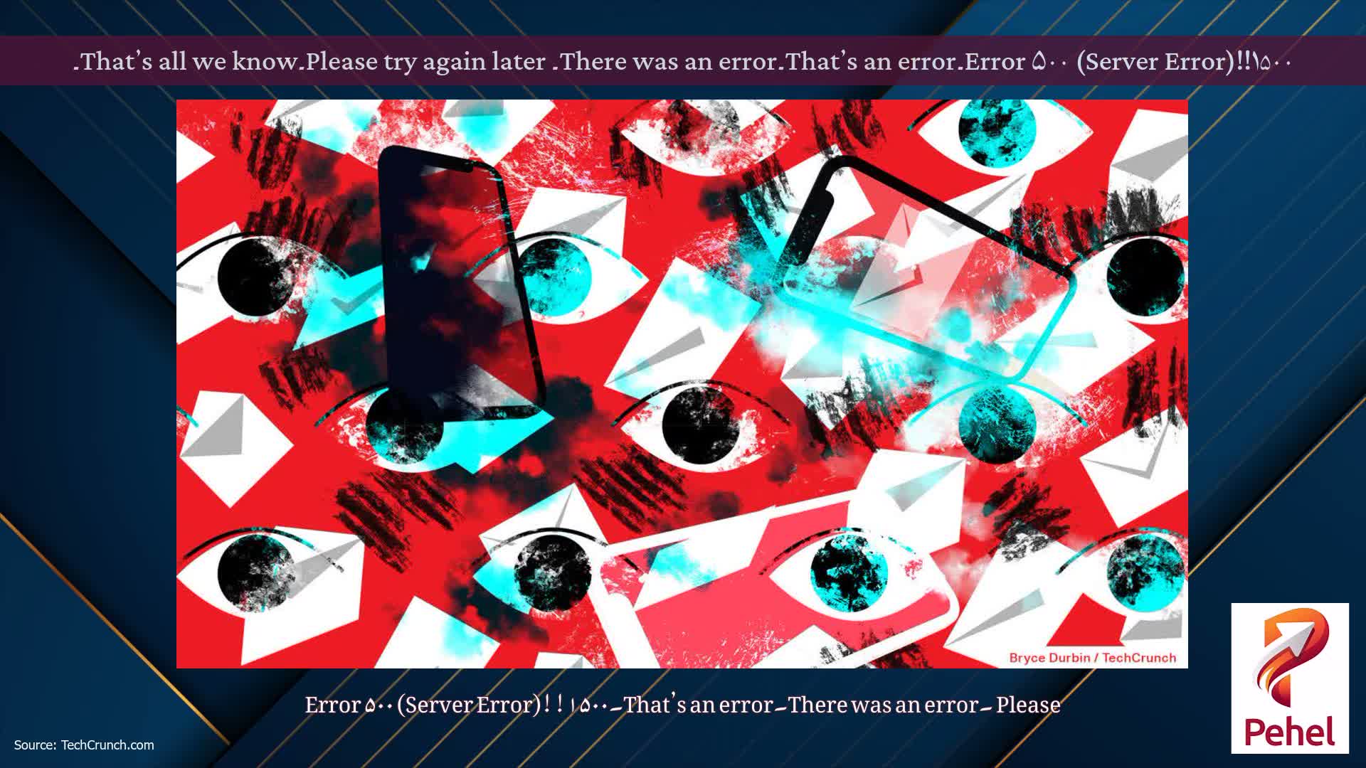 Error ۵۰۰ (Server Error)!!۱۵۰۰۔That’s an error۔There was an error۔ Please try again later۔That’s all we know۔