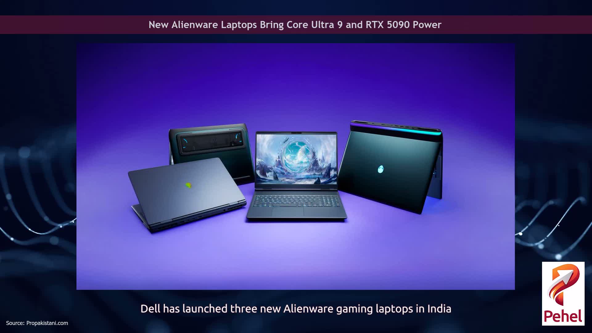New Alienware Laptops Bring Core Ultra 9 and RTX 5090 Power