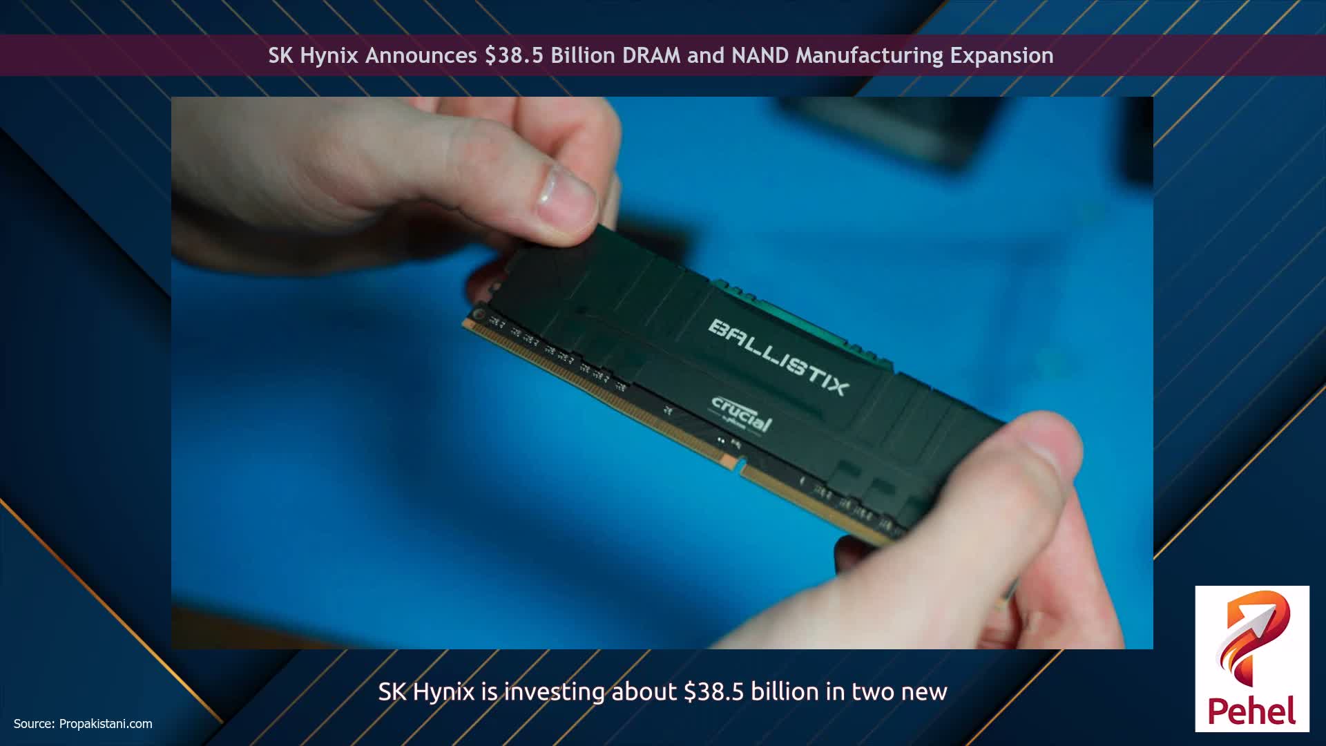 SK Hynix Announces $38.5 Billion DRAM and NAND Manufacturing Expansion