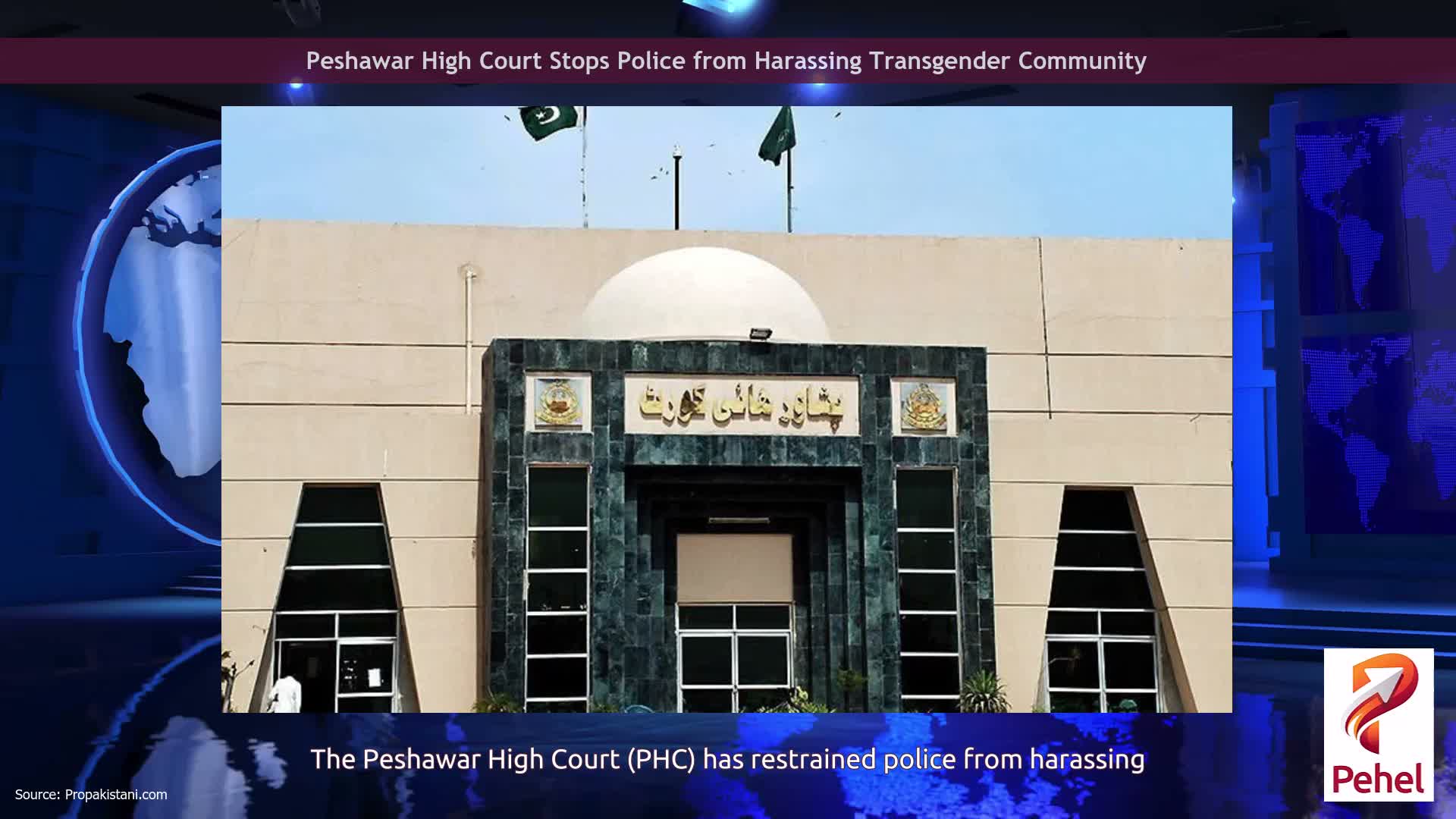 Peshawar High Court Stops Police from Harassing Transgender Community
