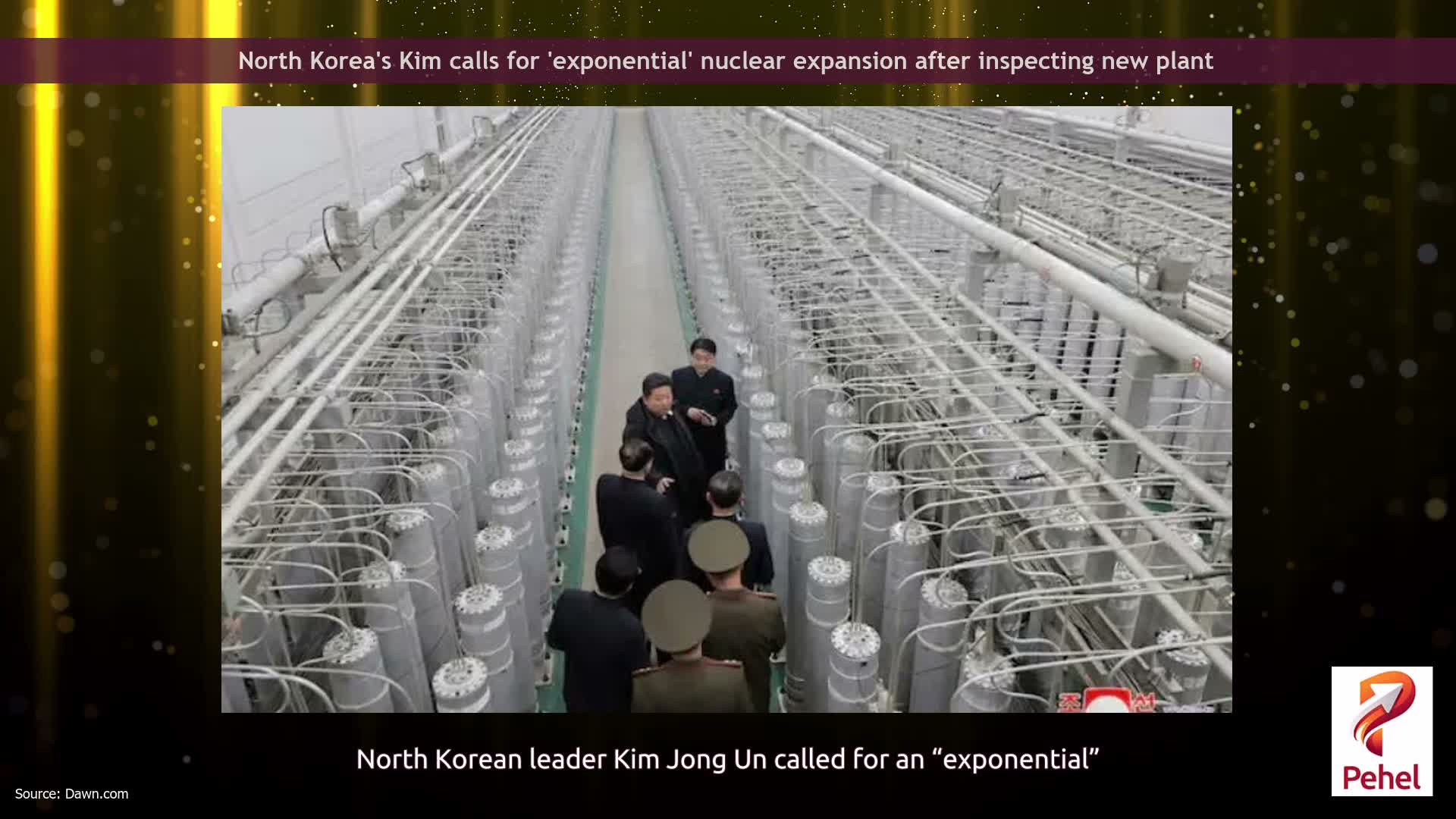 North Korea's Kim calls for 'exponential' nuclear expansion after inspecting new plant