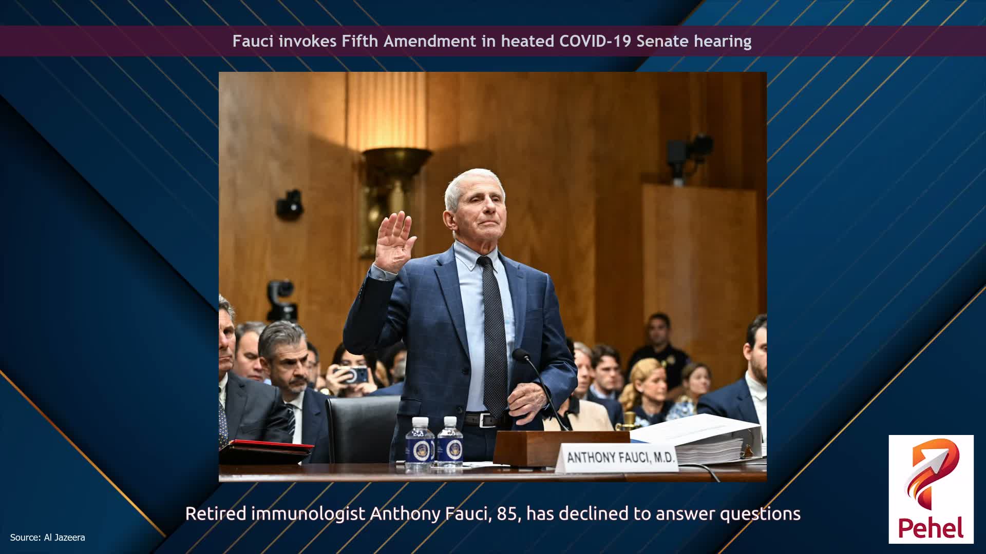 Fauci invokes Fifth Amendment in heated COVID-19 Senate hearing