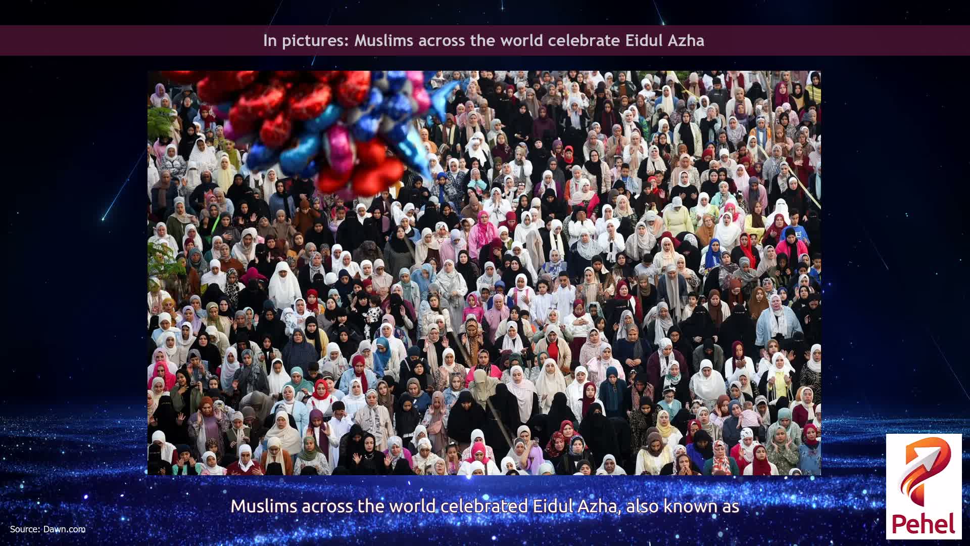In pictures: Muslims across the world celebrate Eidul Azha