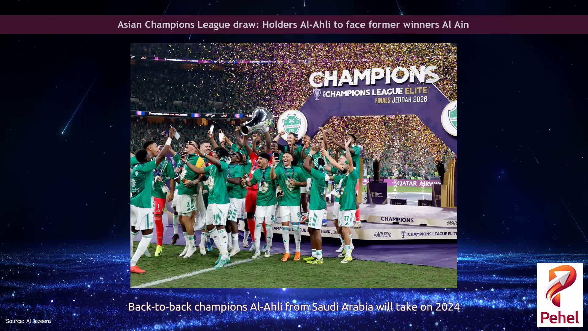 Asian Champions League draw: Holders Al-Ahli to face former winners Al Ain