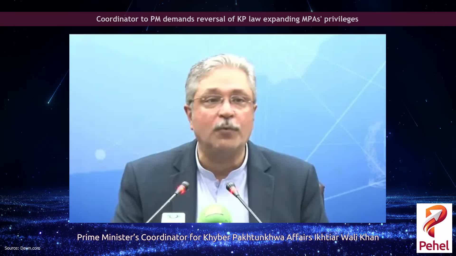 Coordinator to PM demands reversal of KP law expanding MPAs' privileges