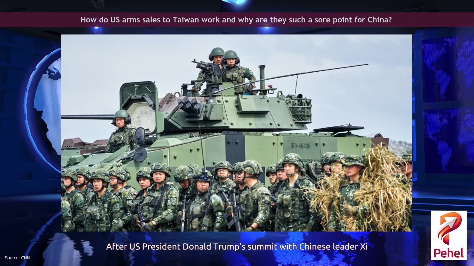 How do US arms sales to Taiwan work and why are they such a sore point for China?