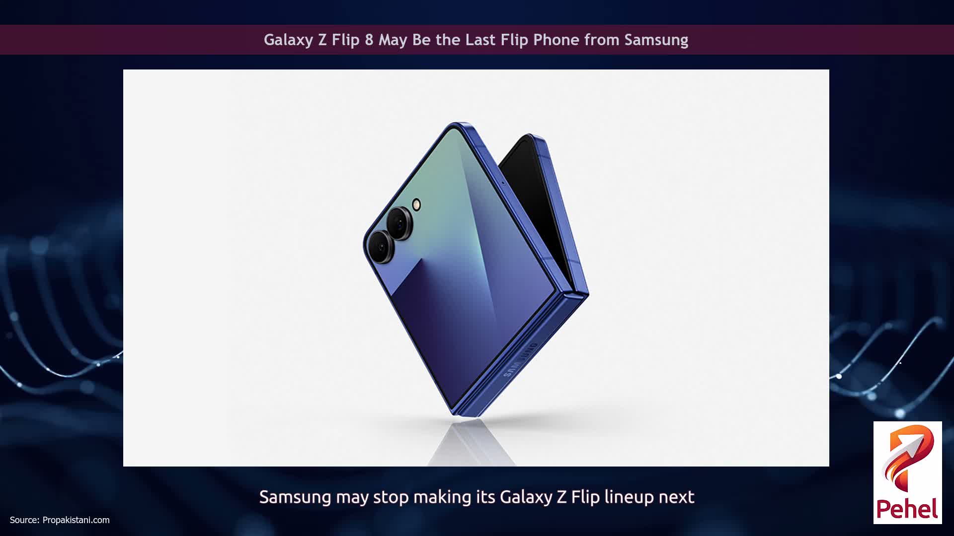 Galaxy Z Flip 8 May Be the Last Flip Phone from Samsung
