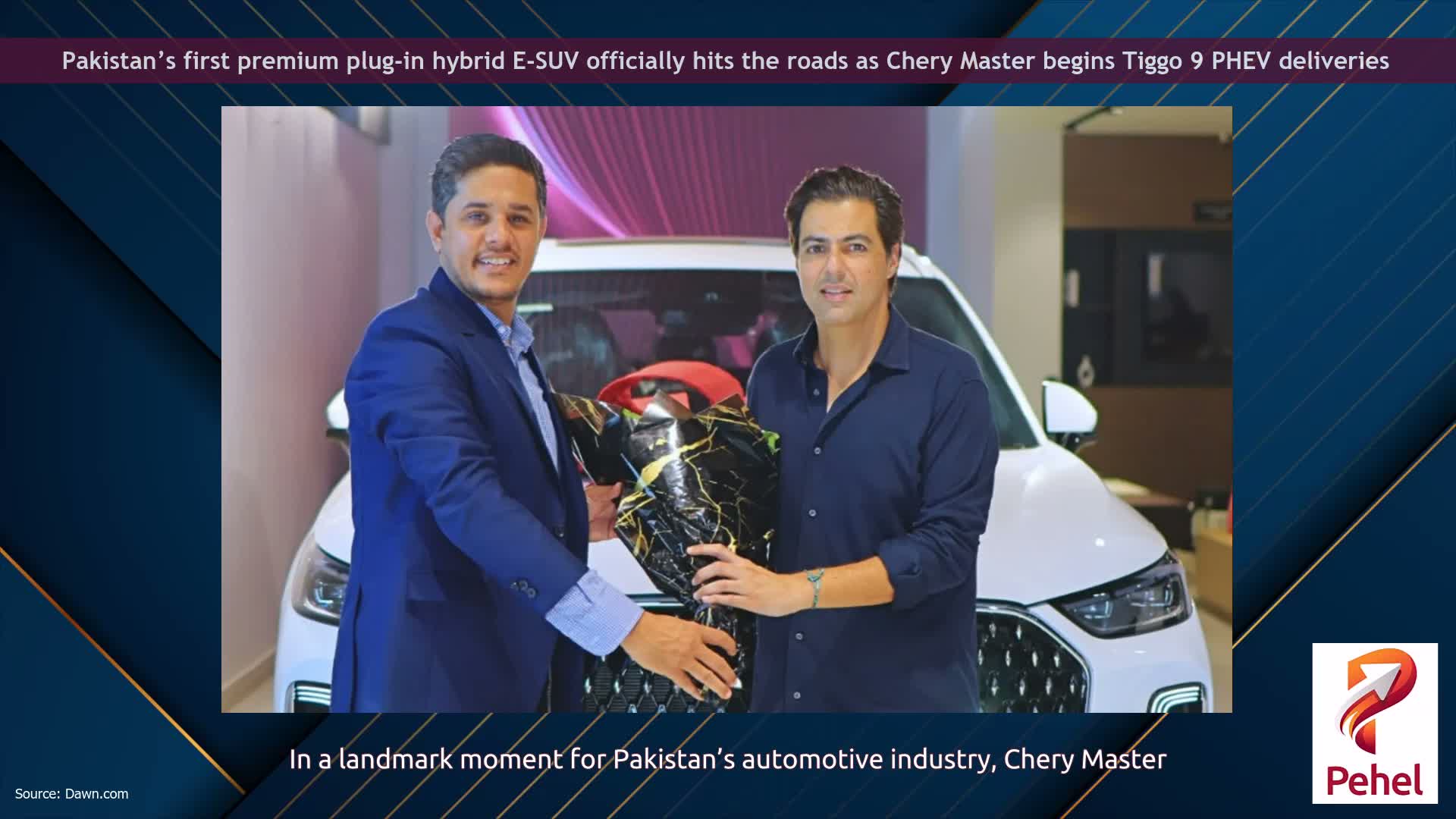 Pakistan’s first premium plug-in hybrid E-SUV officially hits the roads as Chery Master begins Tiggo 9 PHEV deliveries
