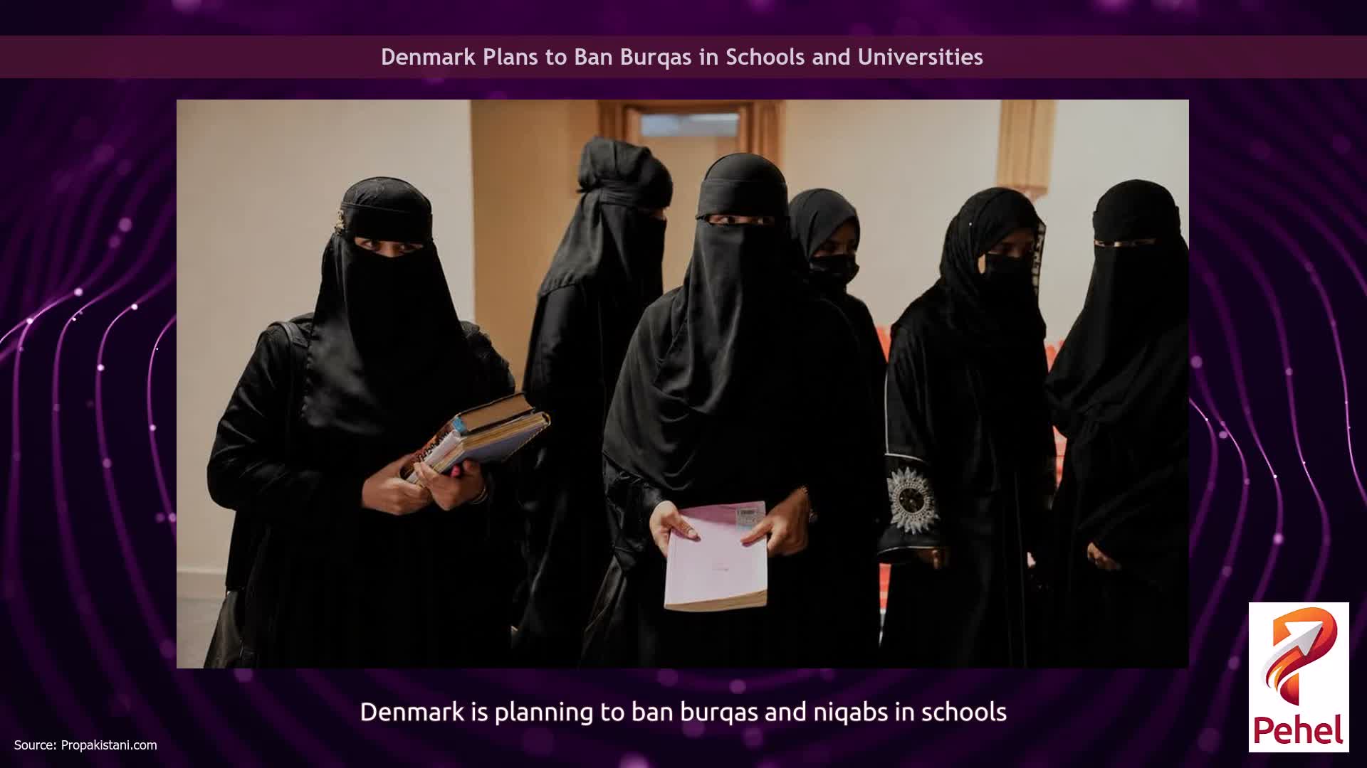 Denmark Plans to Ban Burqas in Schools and Universities