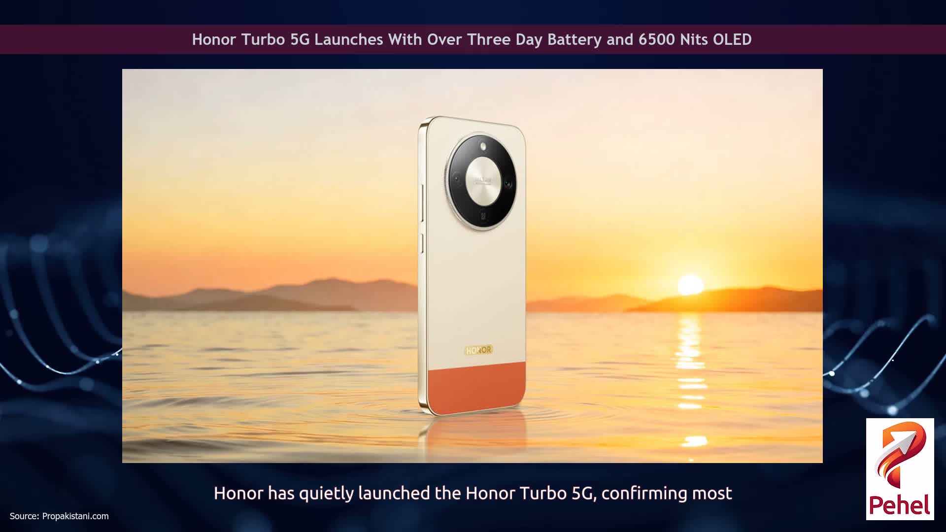 Honor Turbo 5G Launches With Over Three Day Battery and 6500 Nits OLED