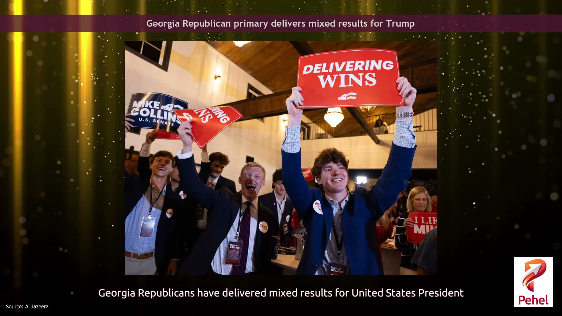 Georgia Republican primary delivers mixed results for Trump