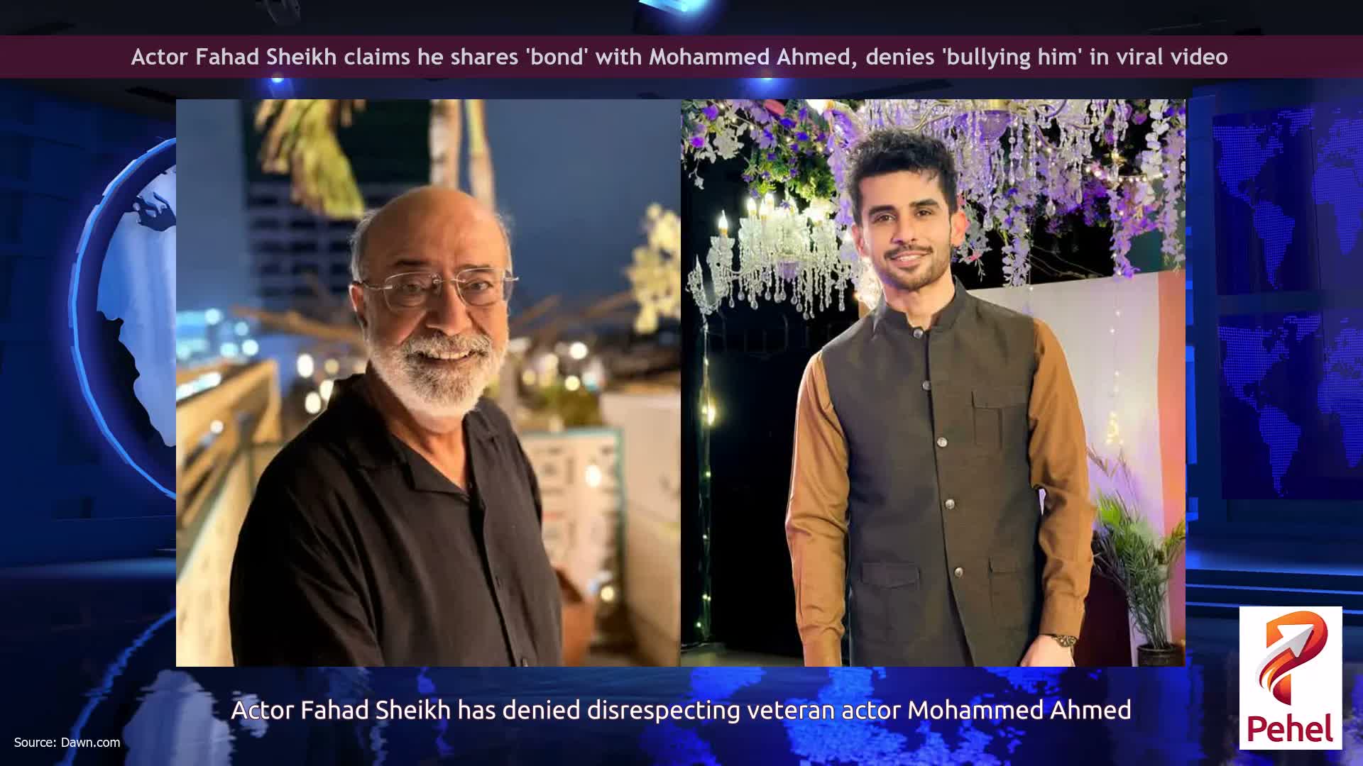 Actor Fahad Sheikh claims he shares 'bond' with Mohammed Ahmed, denies 'bullying him' in viral video