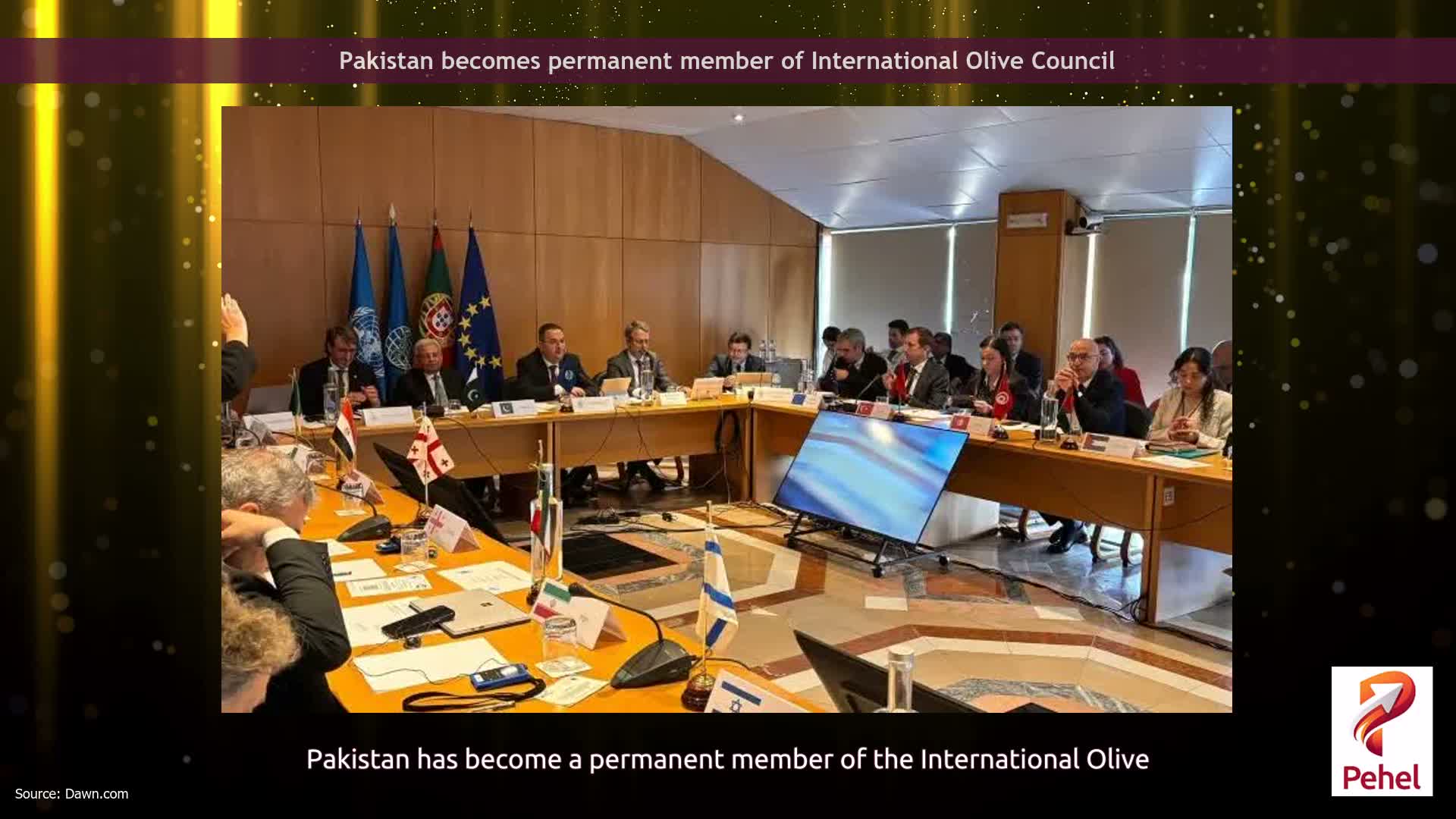 Pakistan becomes permanent member of International Olive Council