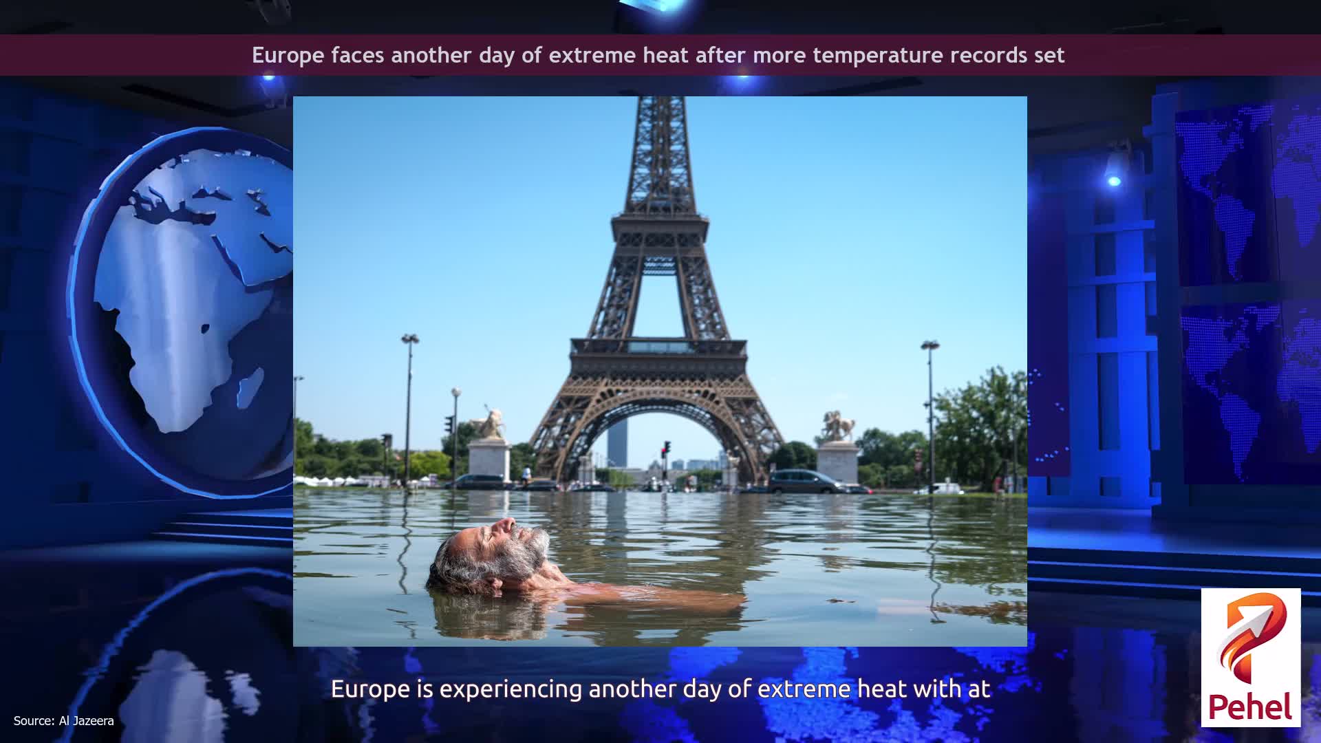 Europe faces another day of extreme heat after more temperature records set